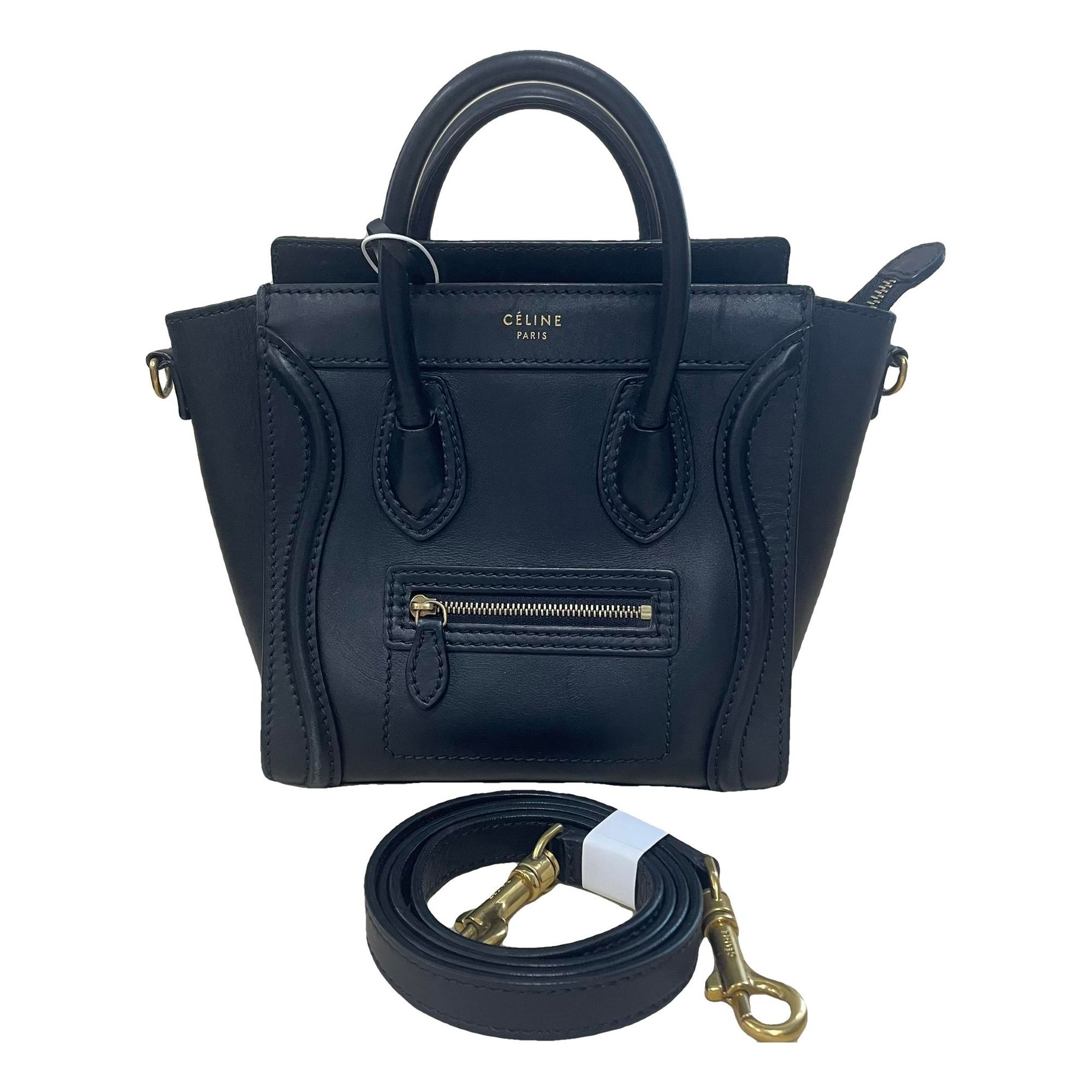 Nano Luggage leather handbag