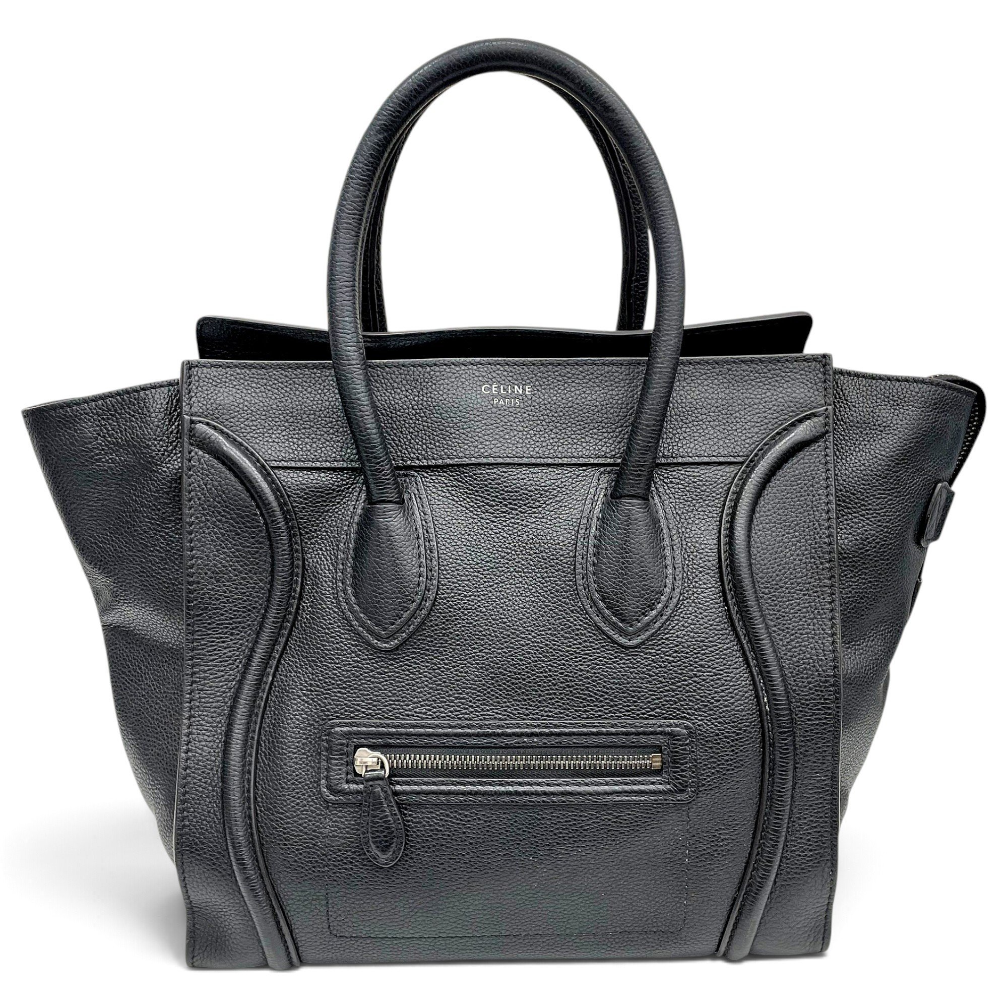 Luggage leather handbag