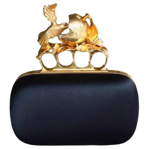 Skull clutch bag
