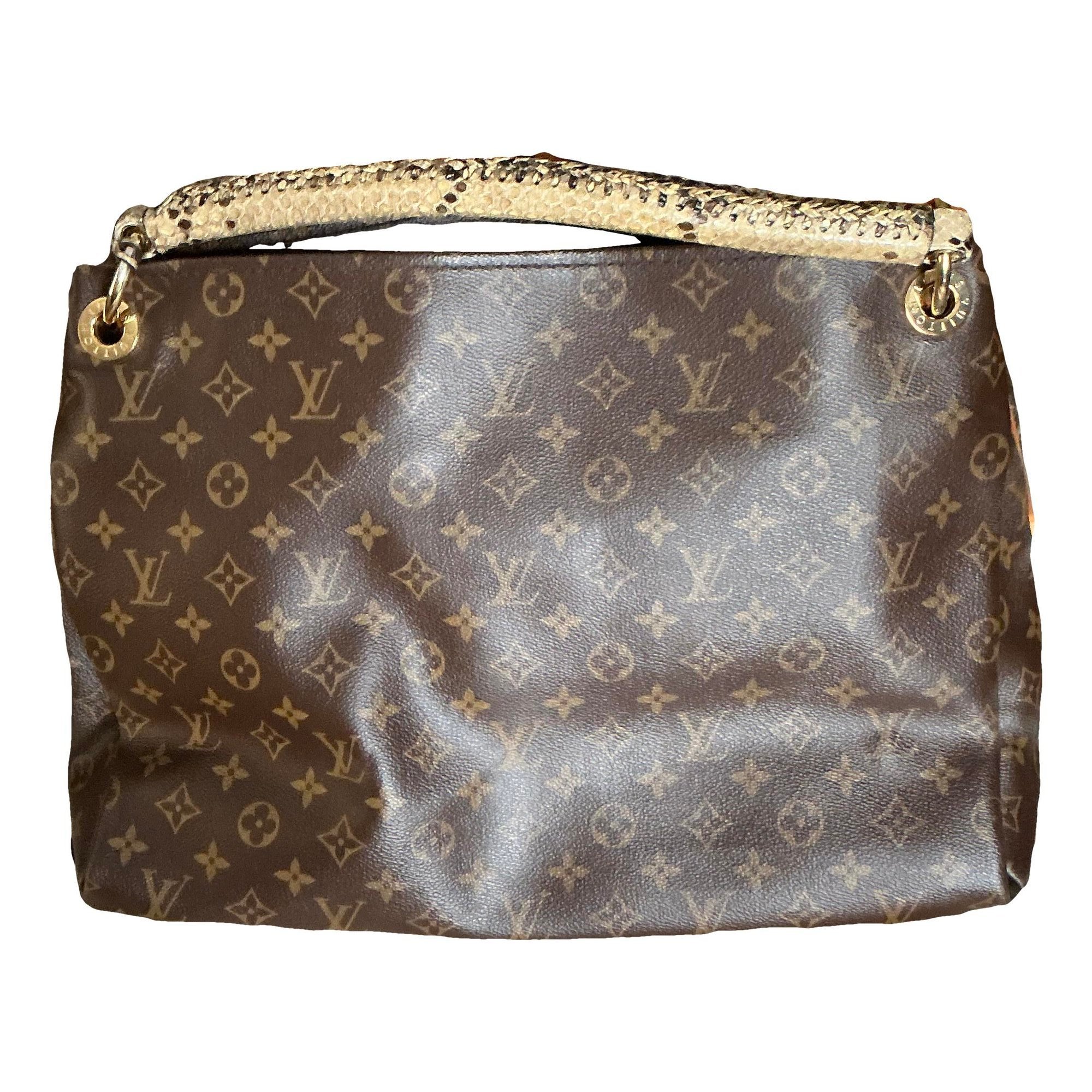 Louis Vuitton Artsy python bag