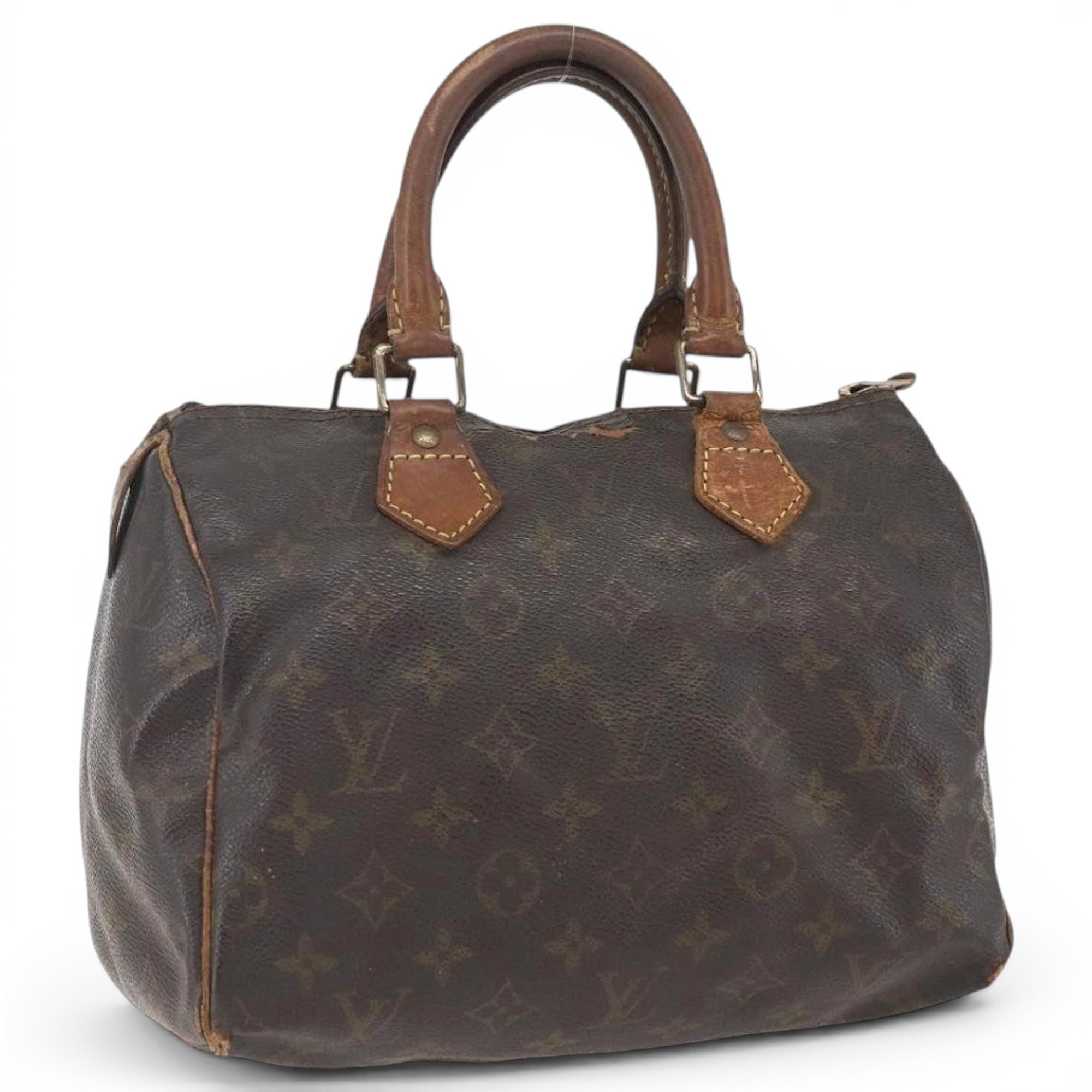 Speedy leather handbag