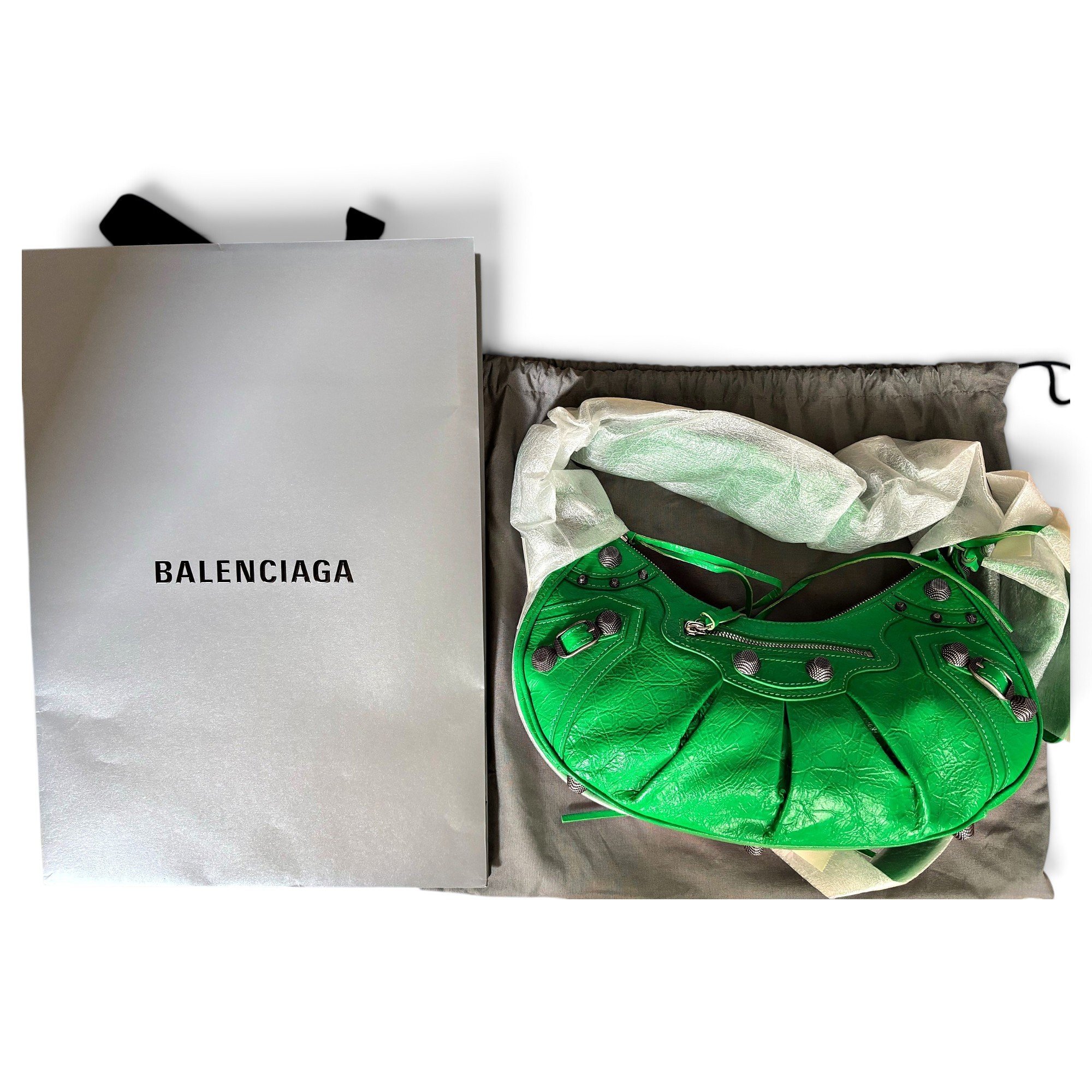 Le Cagole leather handbag