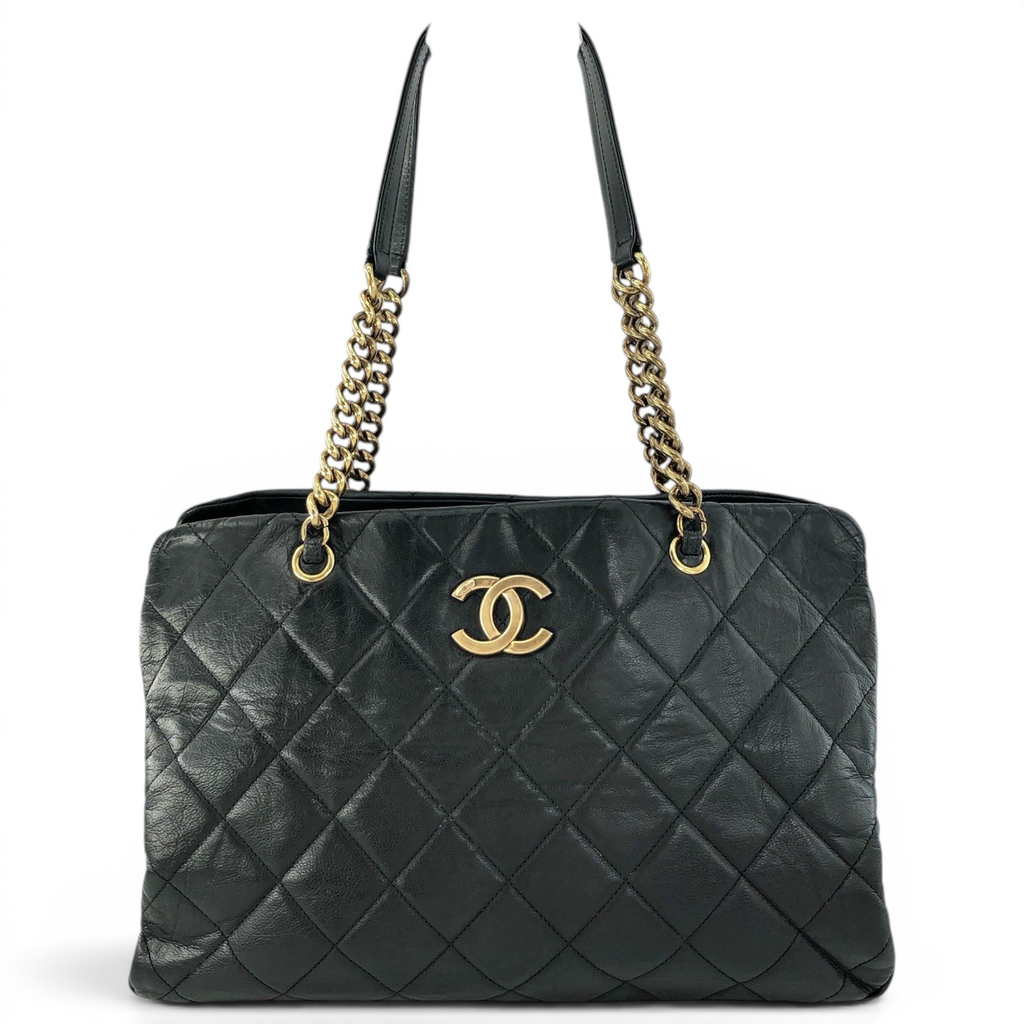 Petite Shopping Tote leather tote