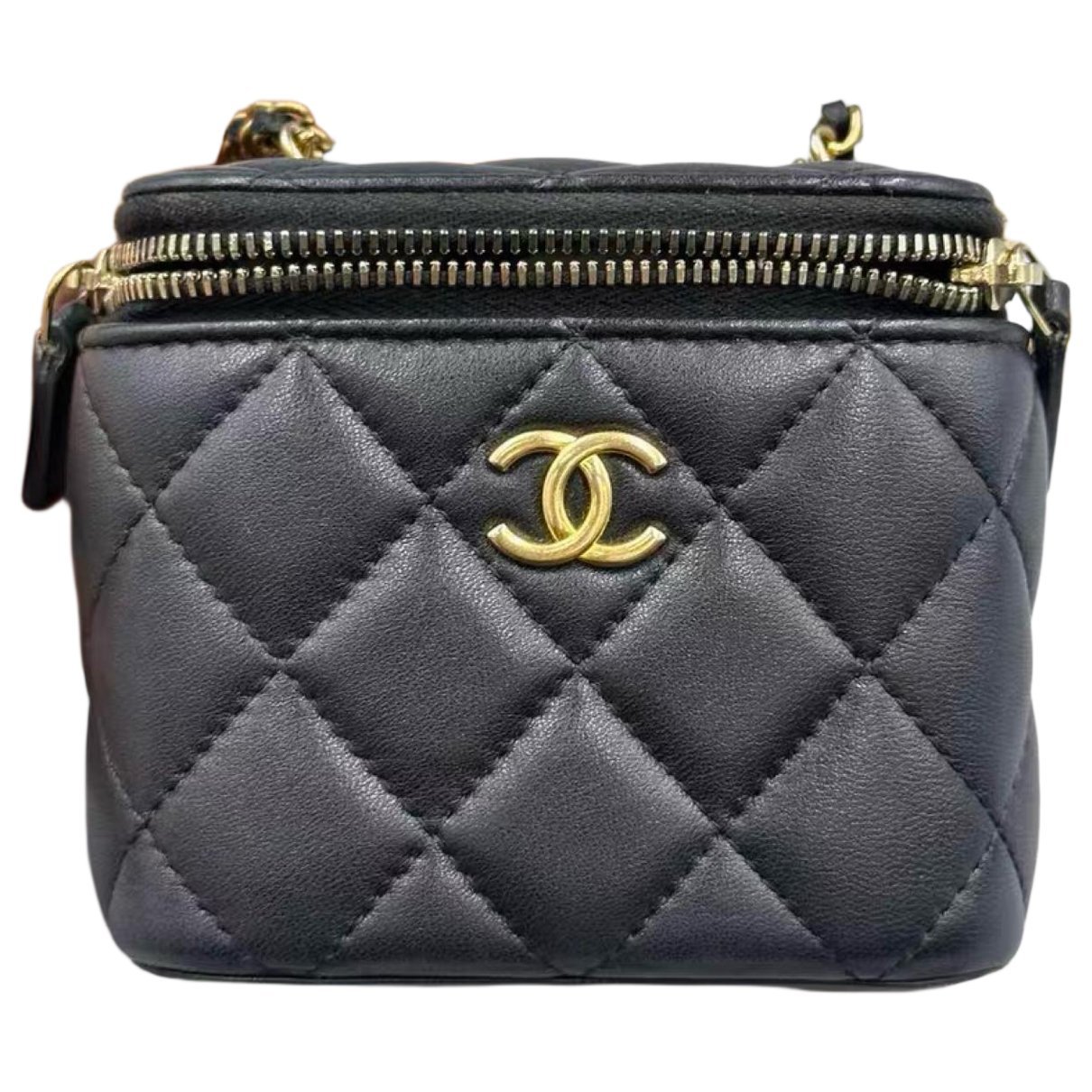 Vanity leather mini bag