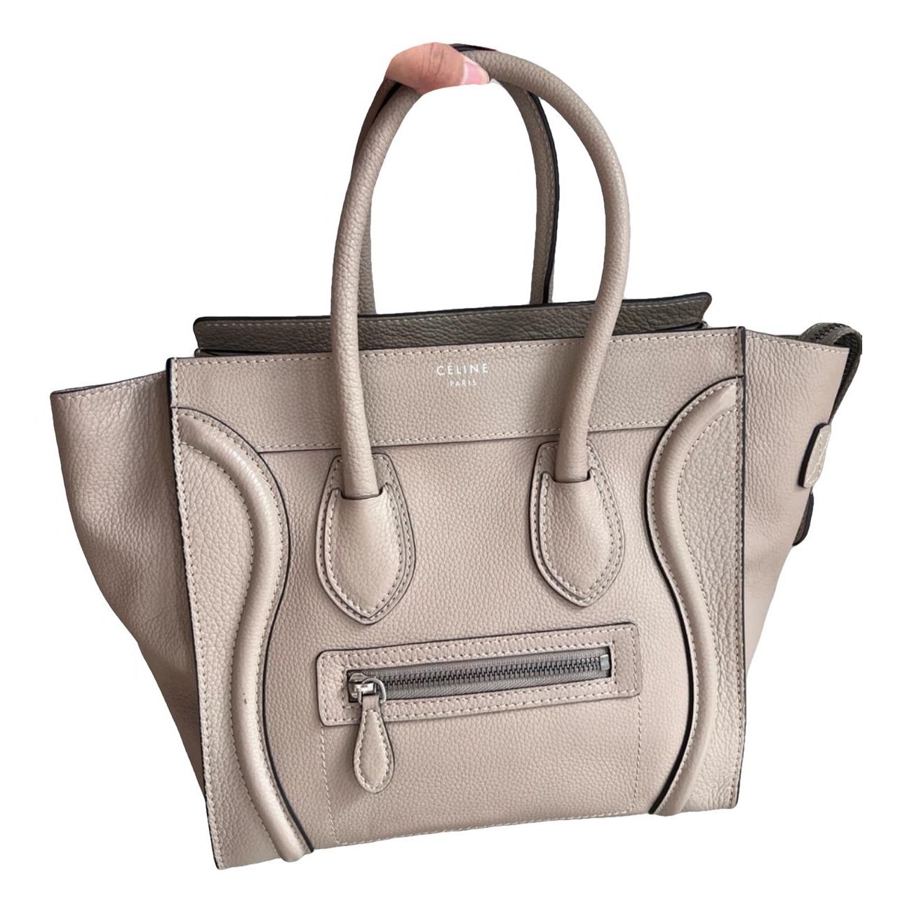 Luggage leather handbag