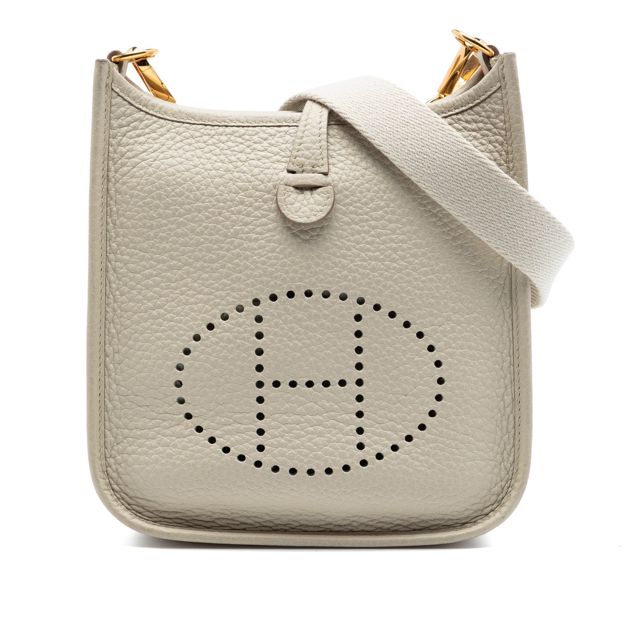 Evelyne leather handbag