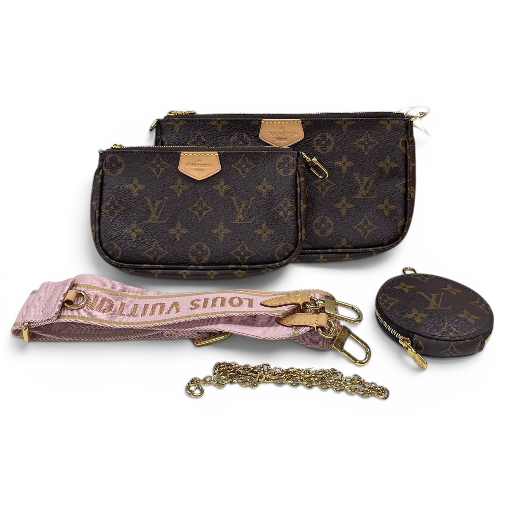 Multi Pochette Accessoires leather handbag