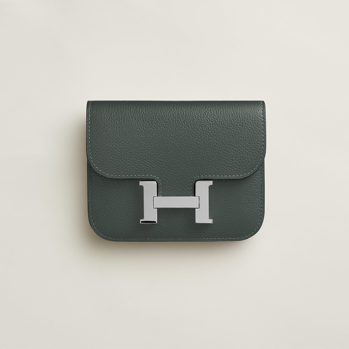 Vert Mangrove Constance Slim Wallet