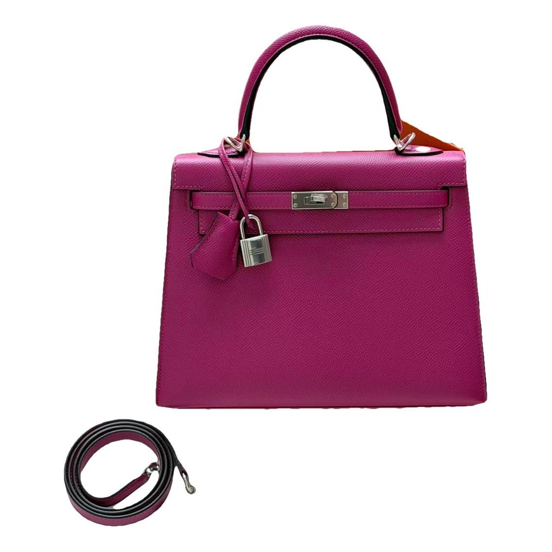 Kelly 25 leather handbag