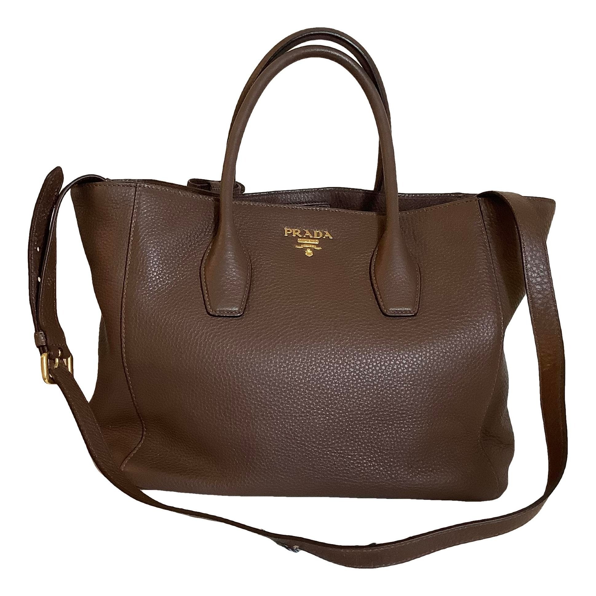Leather tote