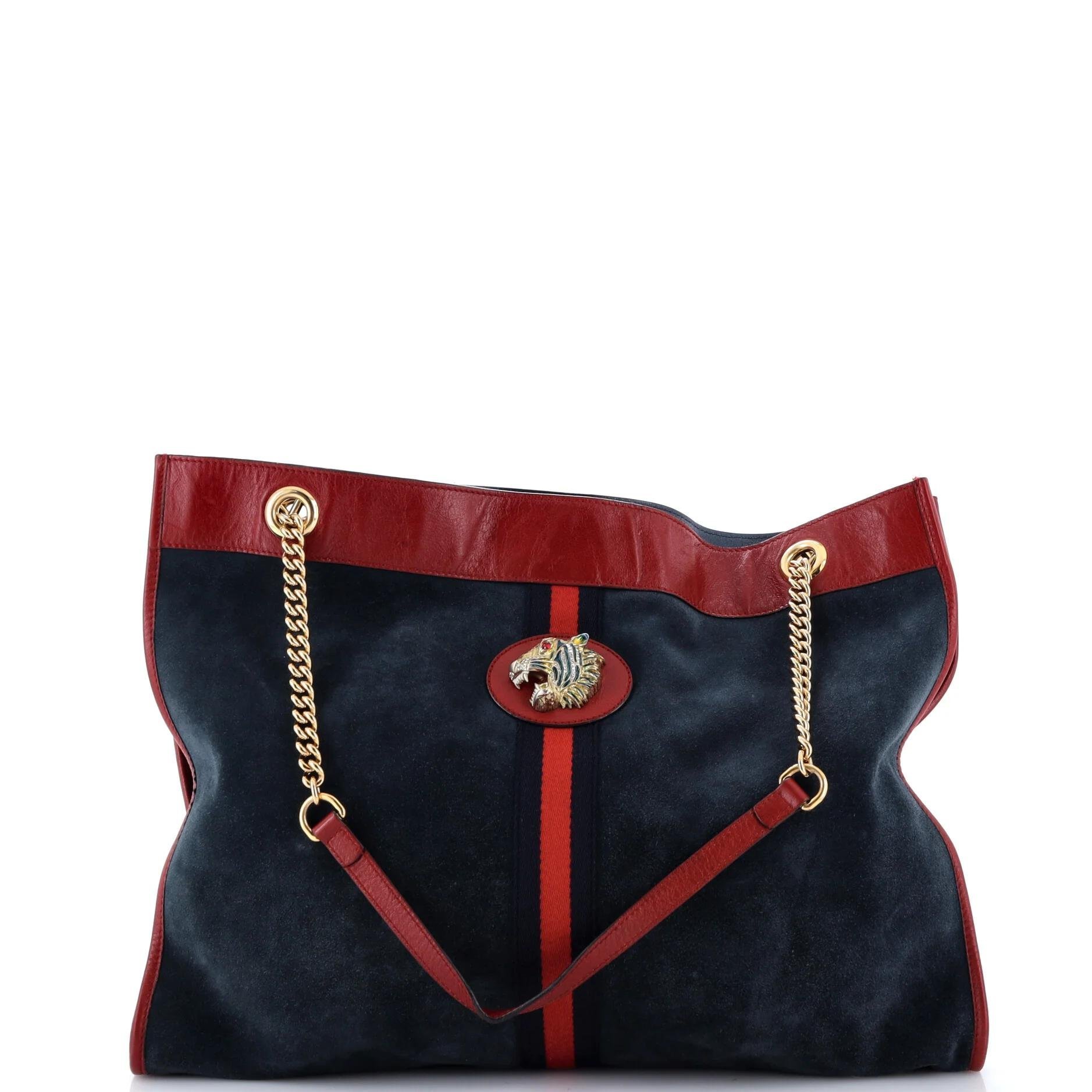 Rajah leather tote