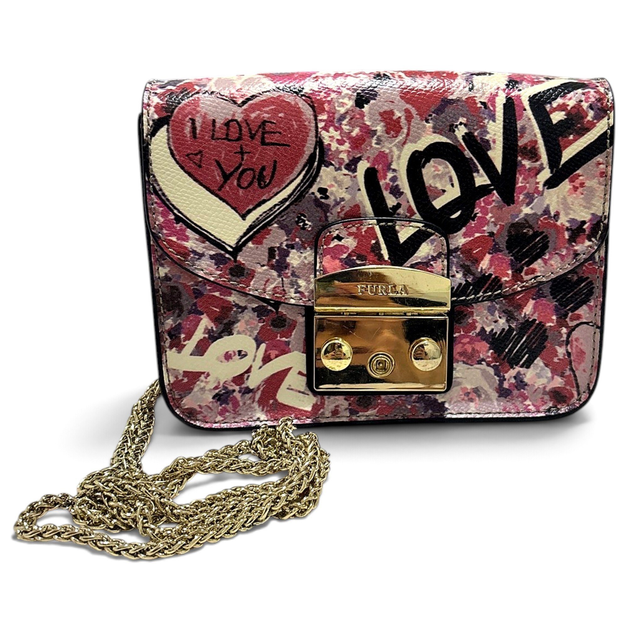 Metropolis vegan leather crossbody bag