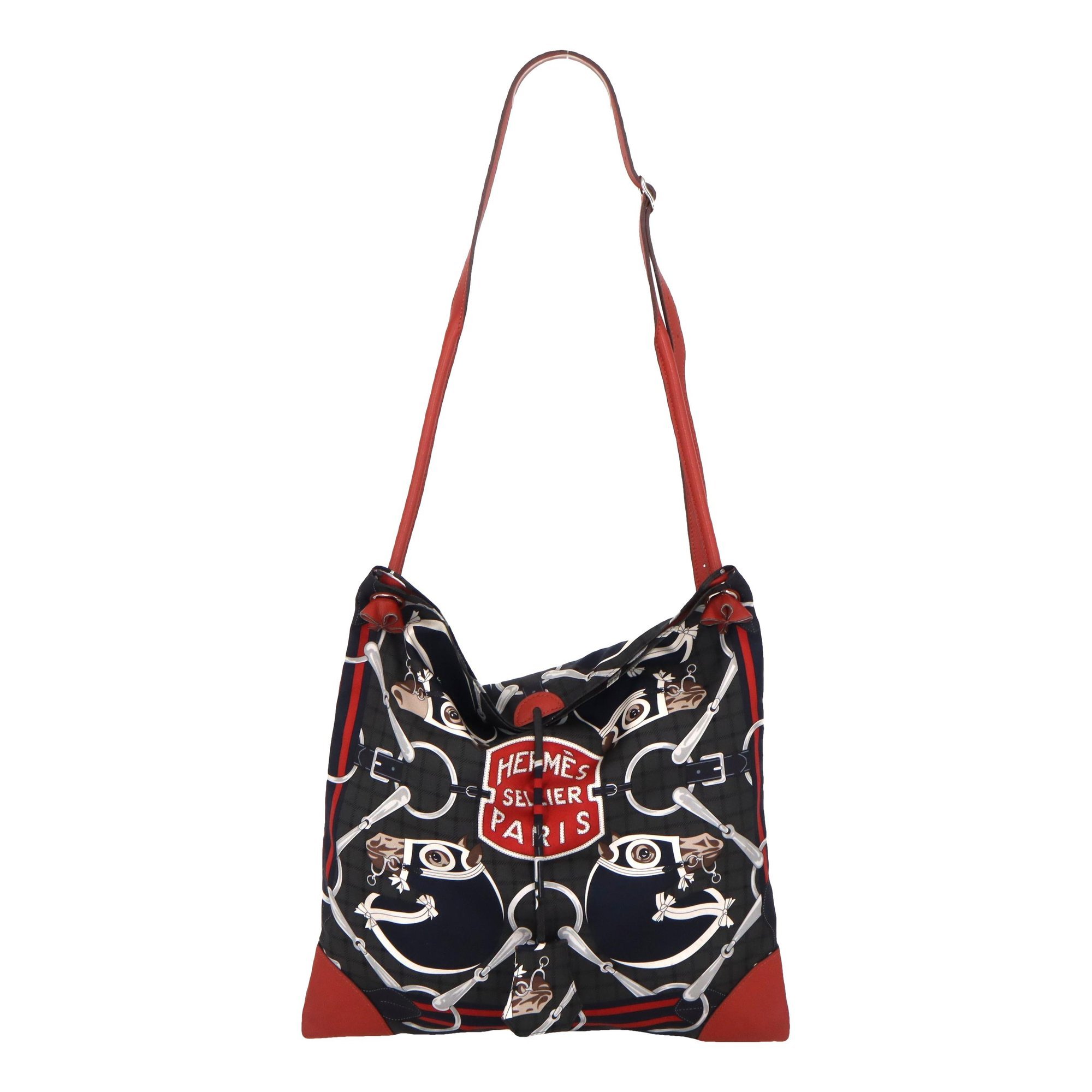 Silk City silk handbag