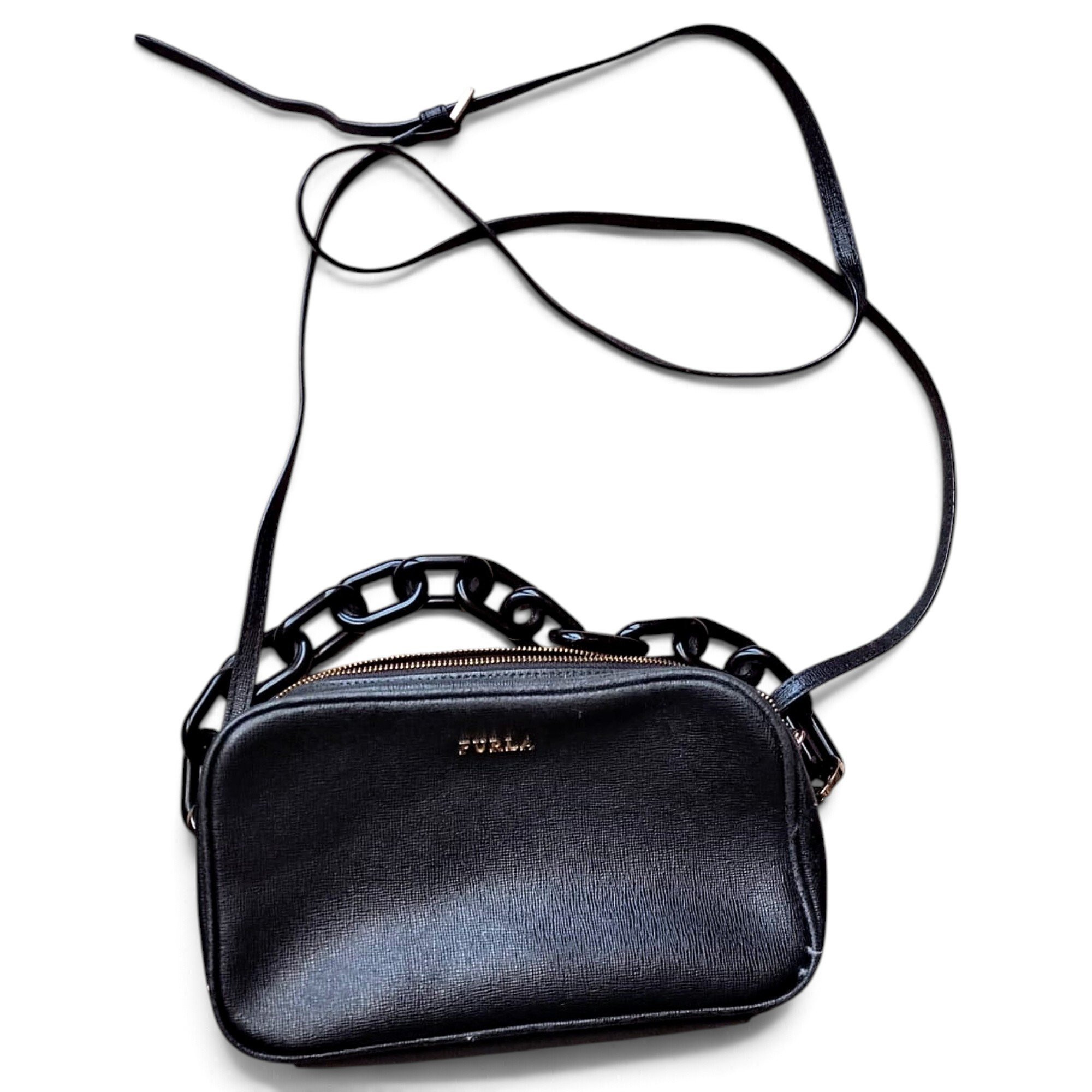 Leather crossbody bag