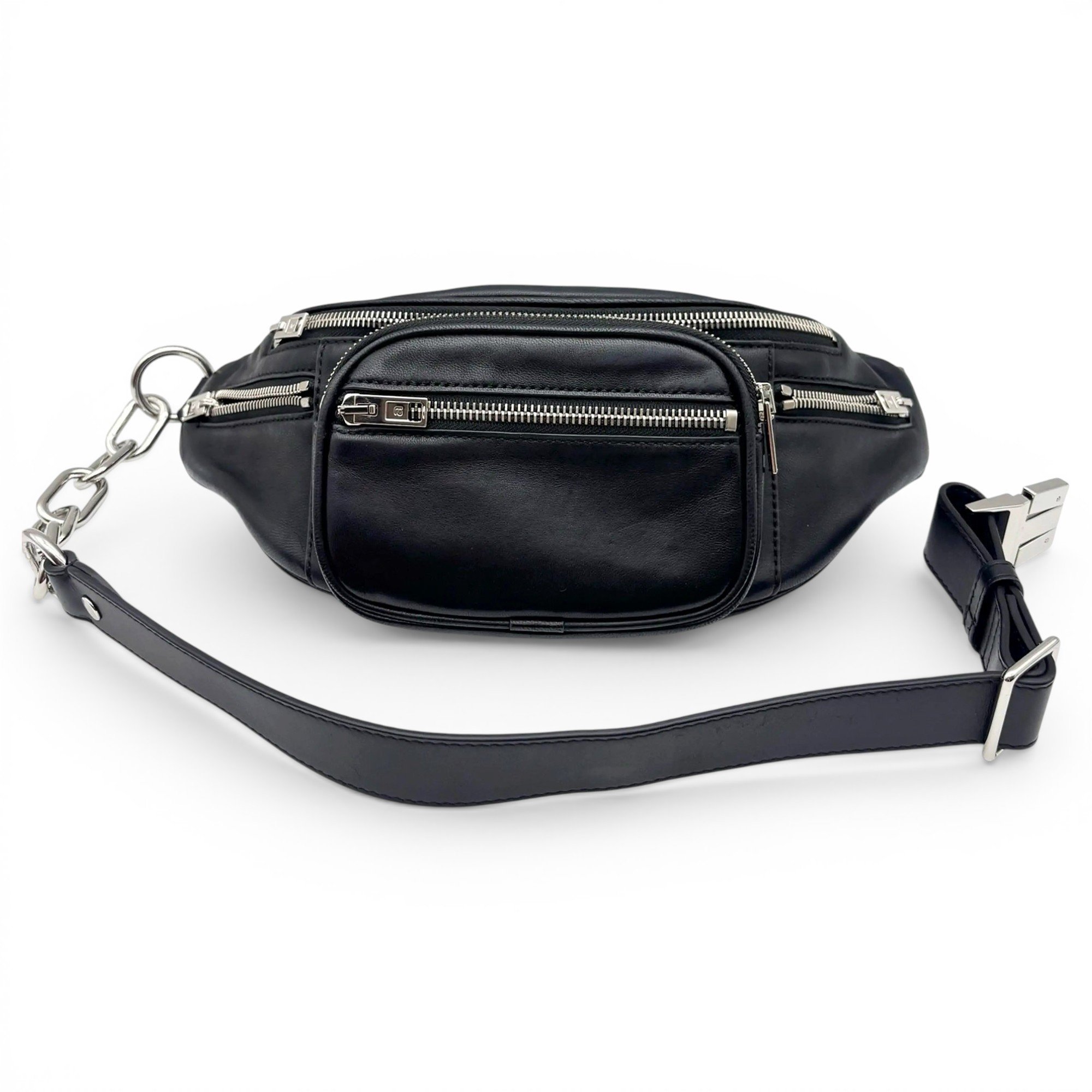 Leather crossbody bag