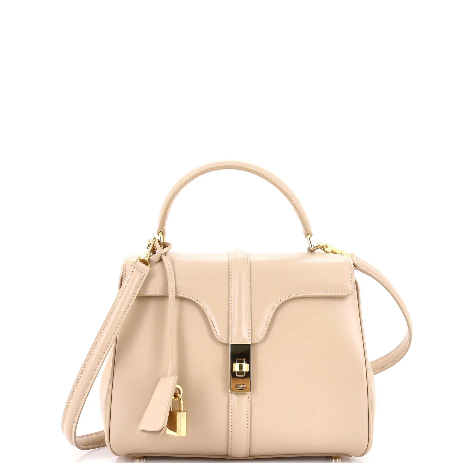 Leather handbag