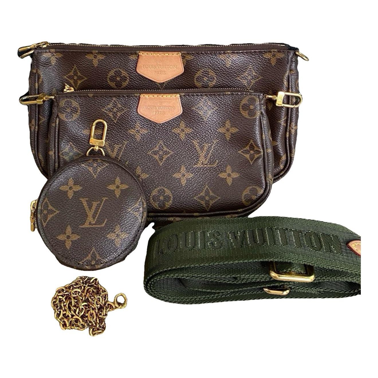 Multi Pochette Accessoires leather handbag