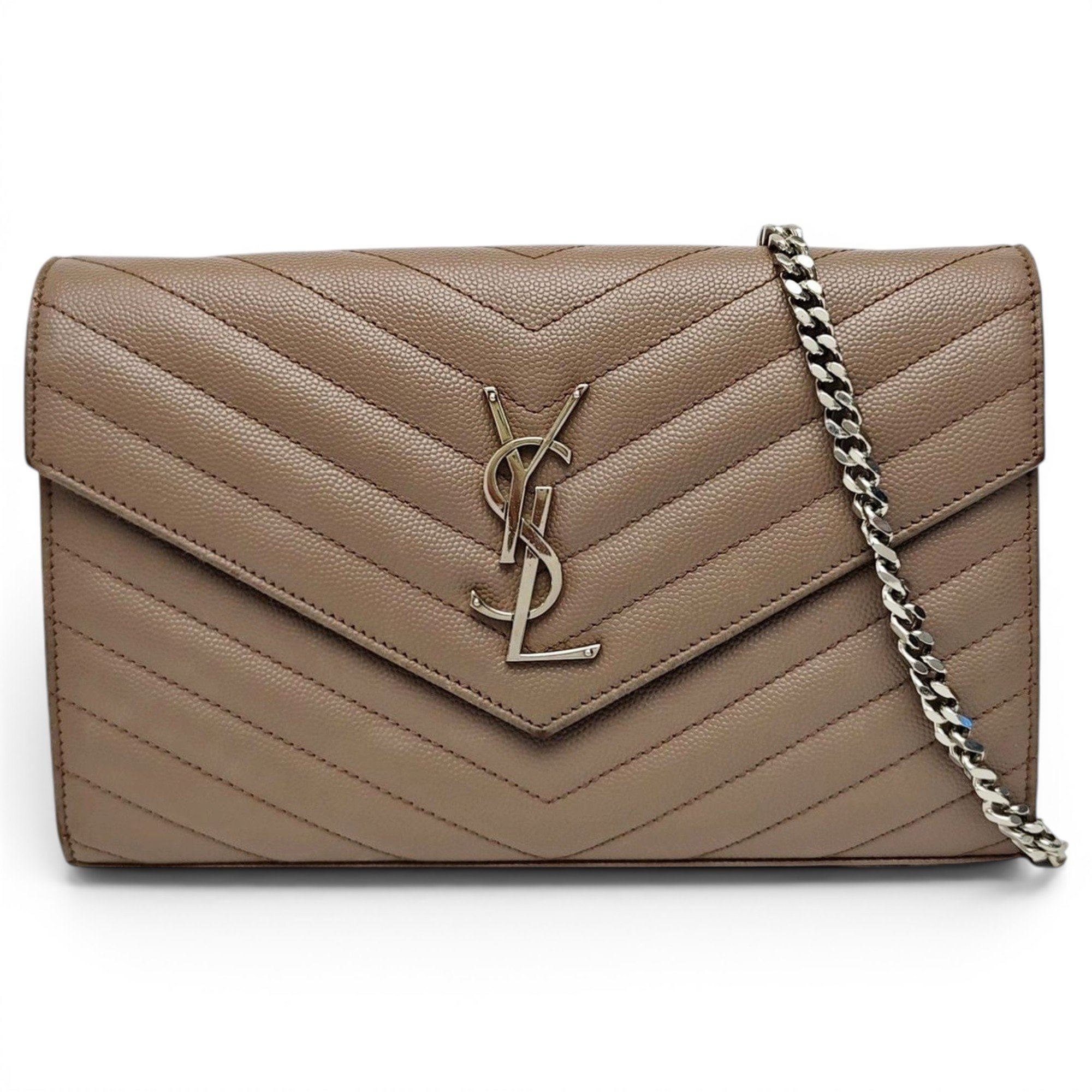 Baby monogramme leather handbag