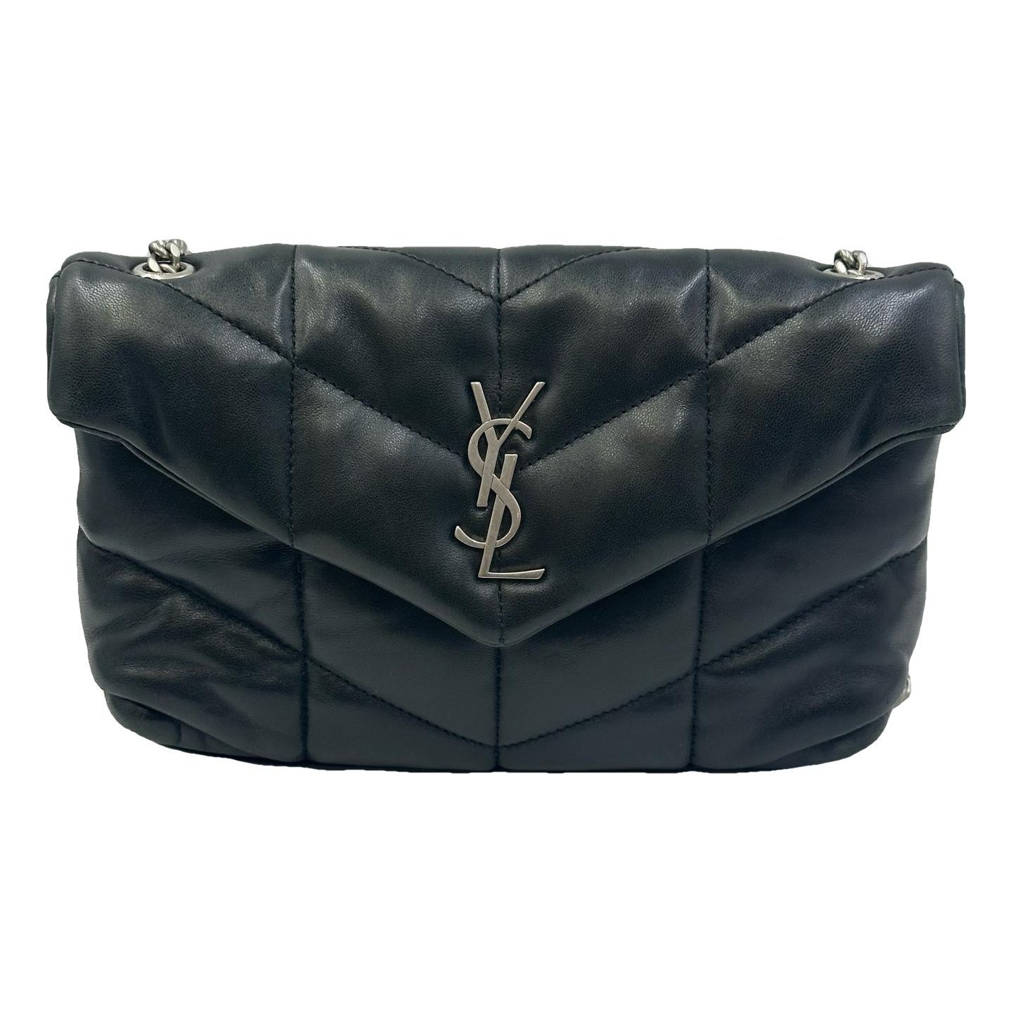 Loulou Puffer leather crossbody bag