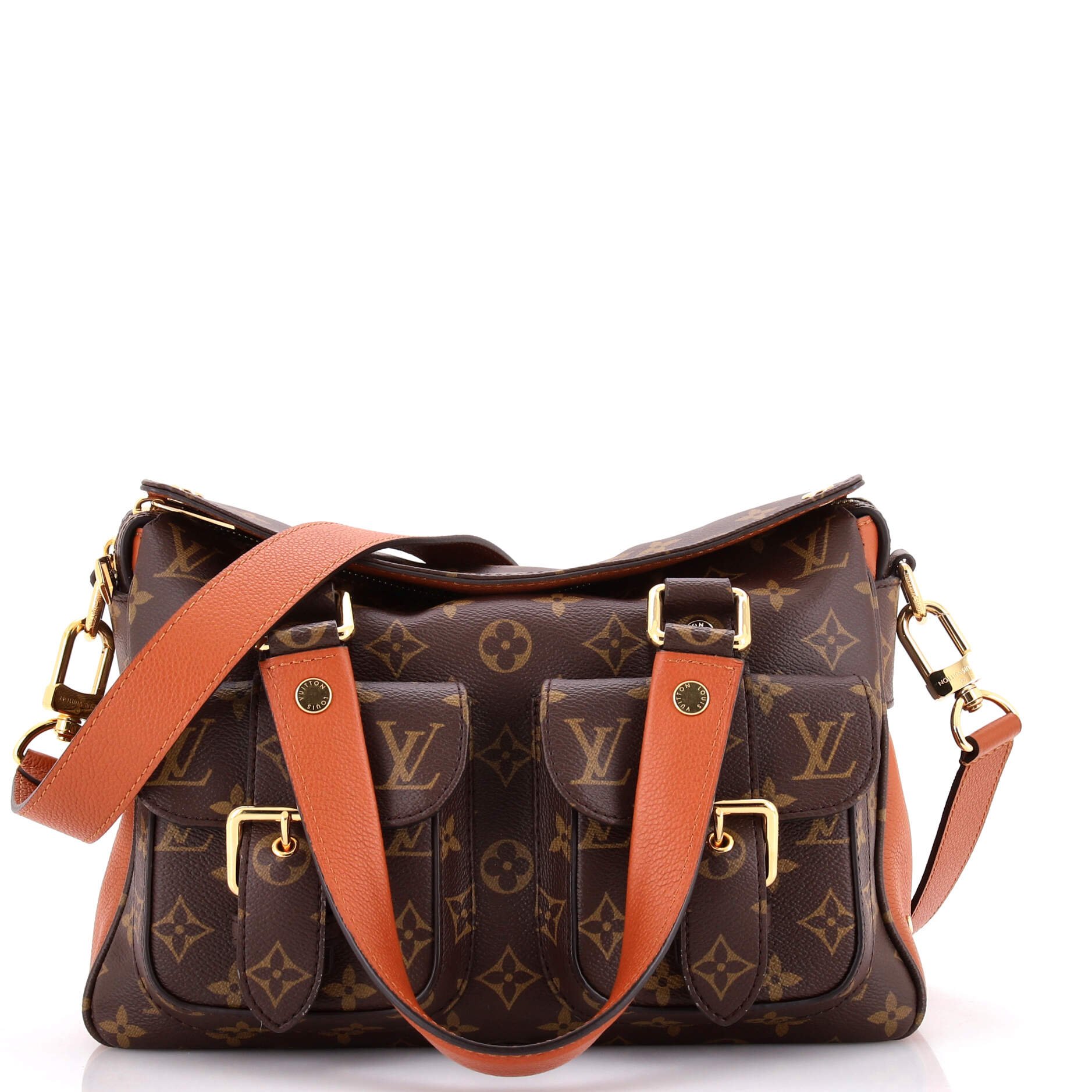 Manhattan NM Handbag Monogram Canvas with Leather