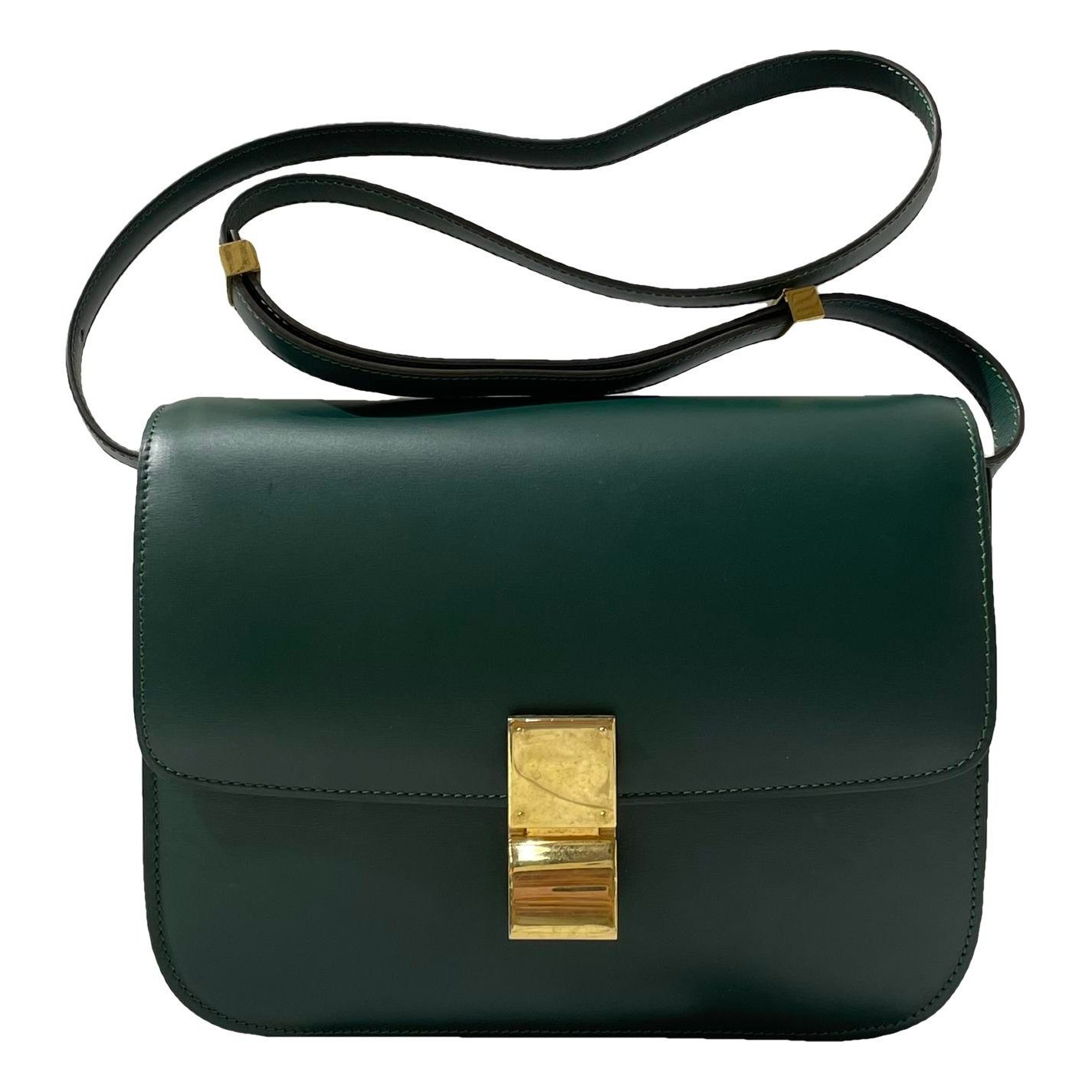 Classic leather crossbody bag