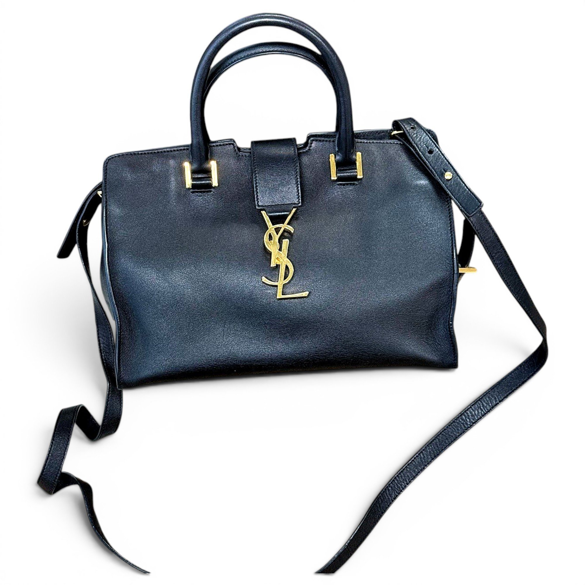 Monogram Cabas leather tote