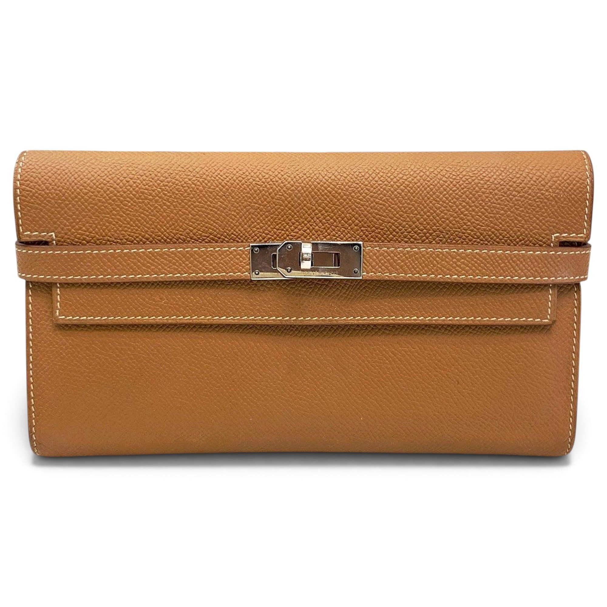 Kelly to go leather clutch bag