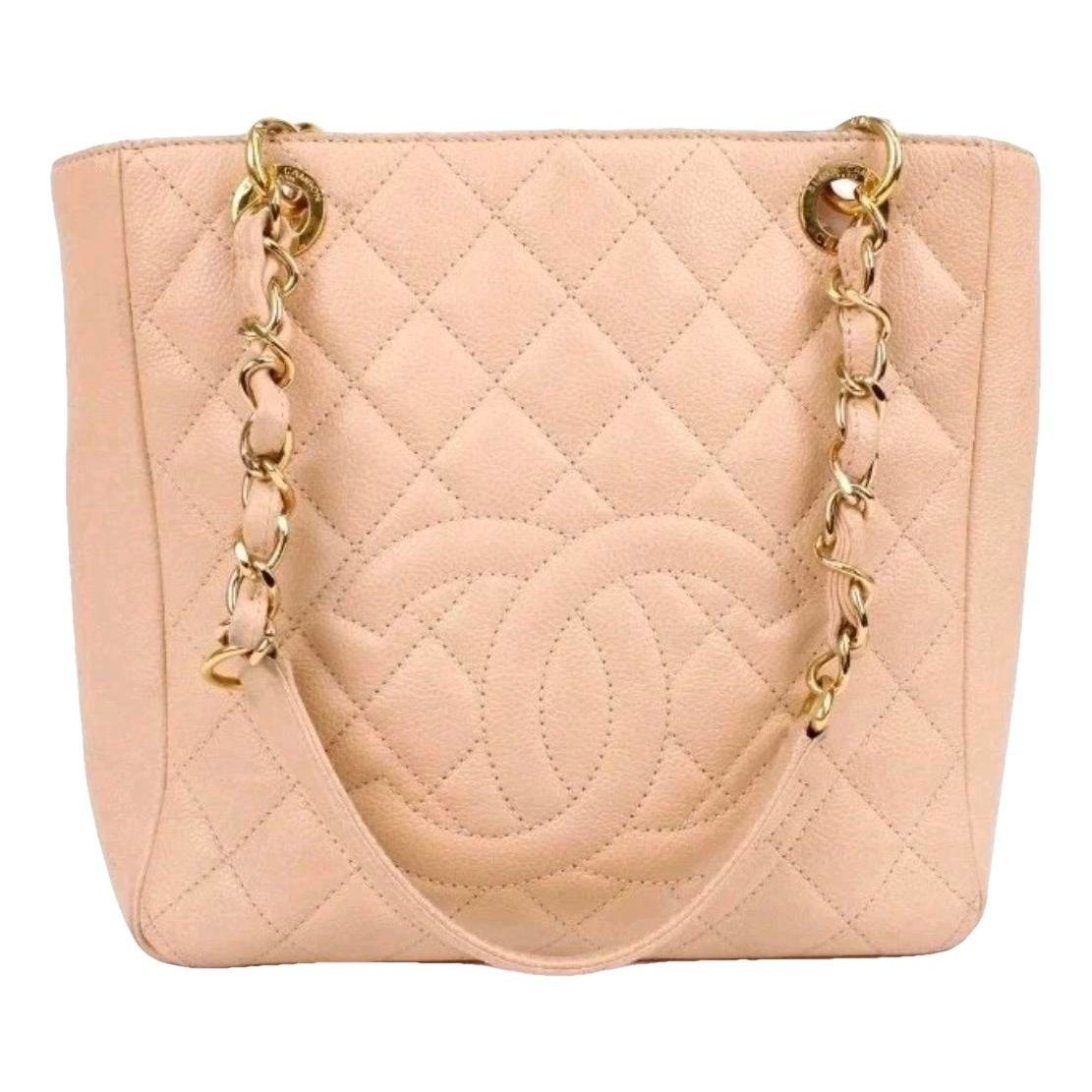 Leather tote