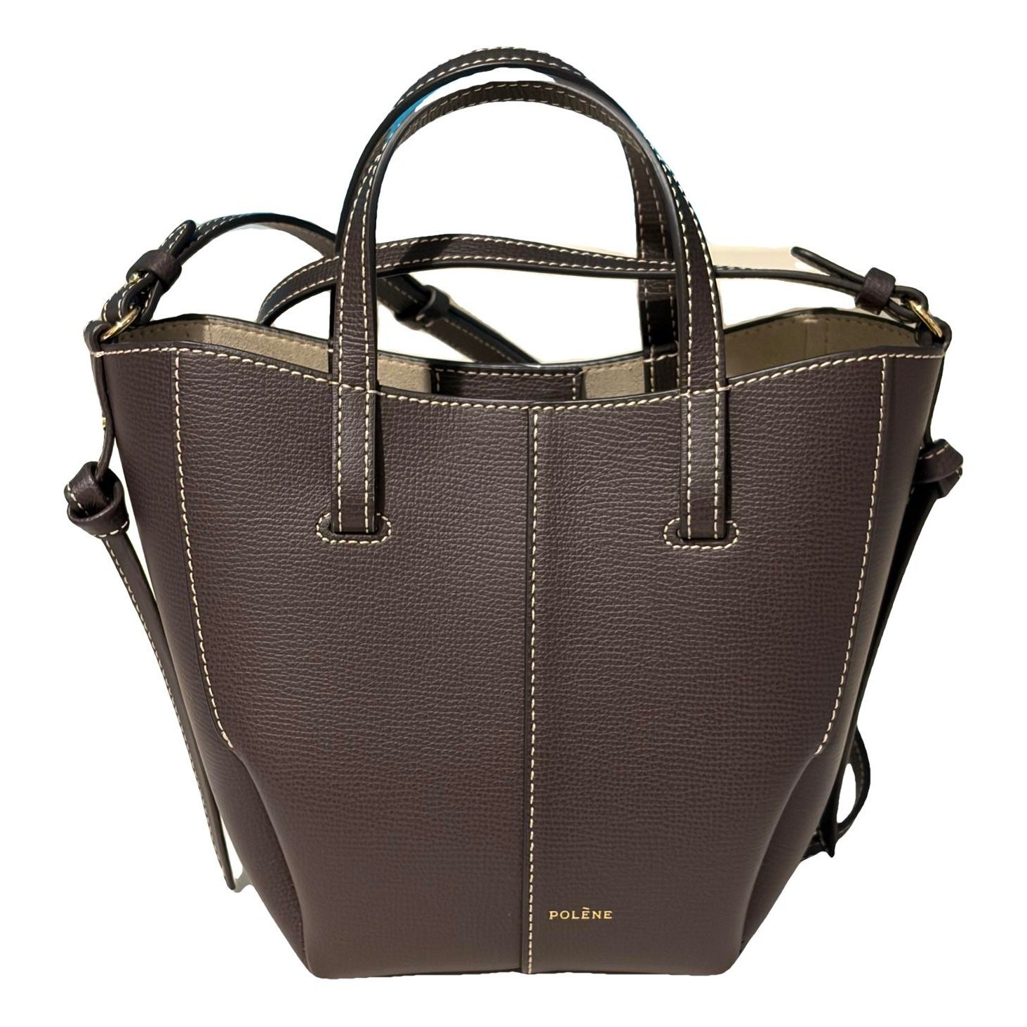 Leather crossbody bag