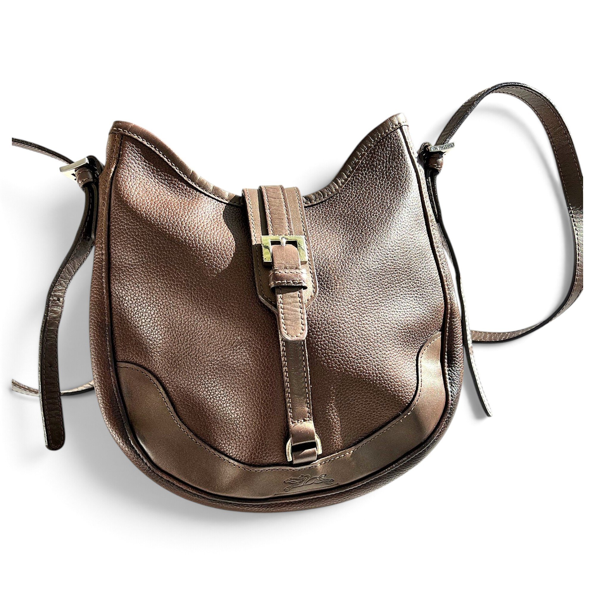 Balzane leather crossbody bag