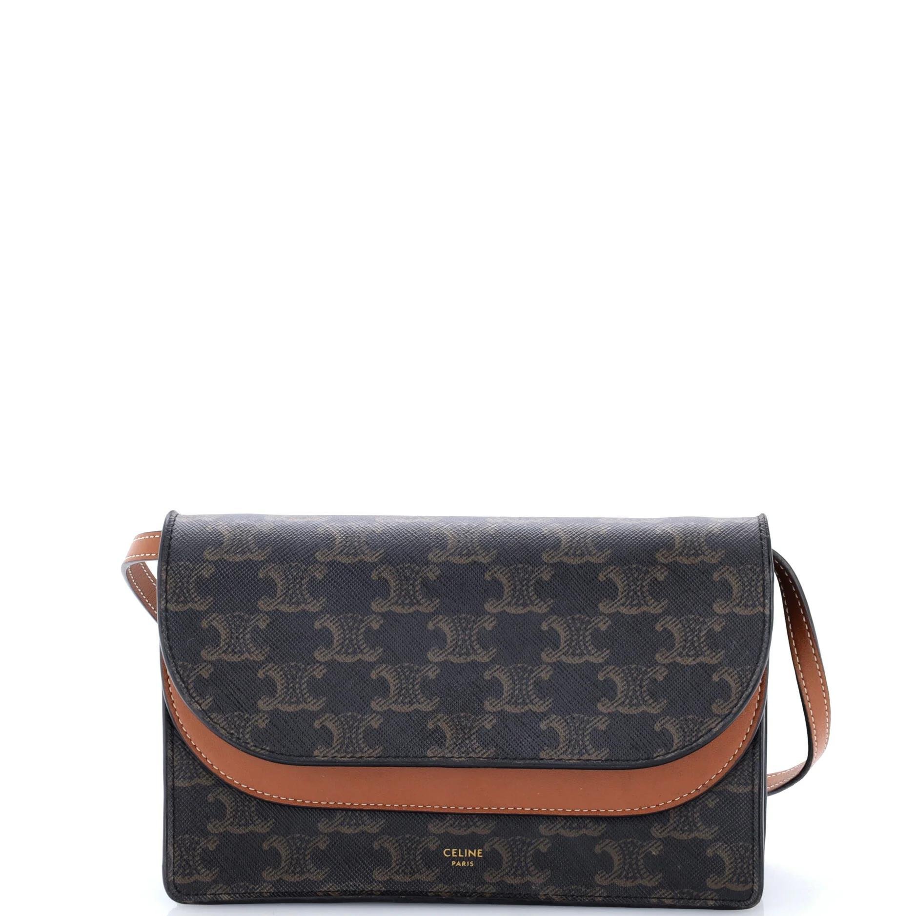 Leather crossbody bag