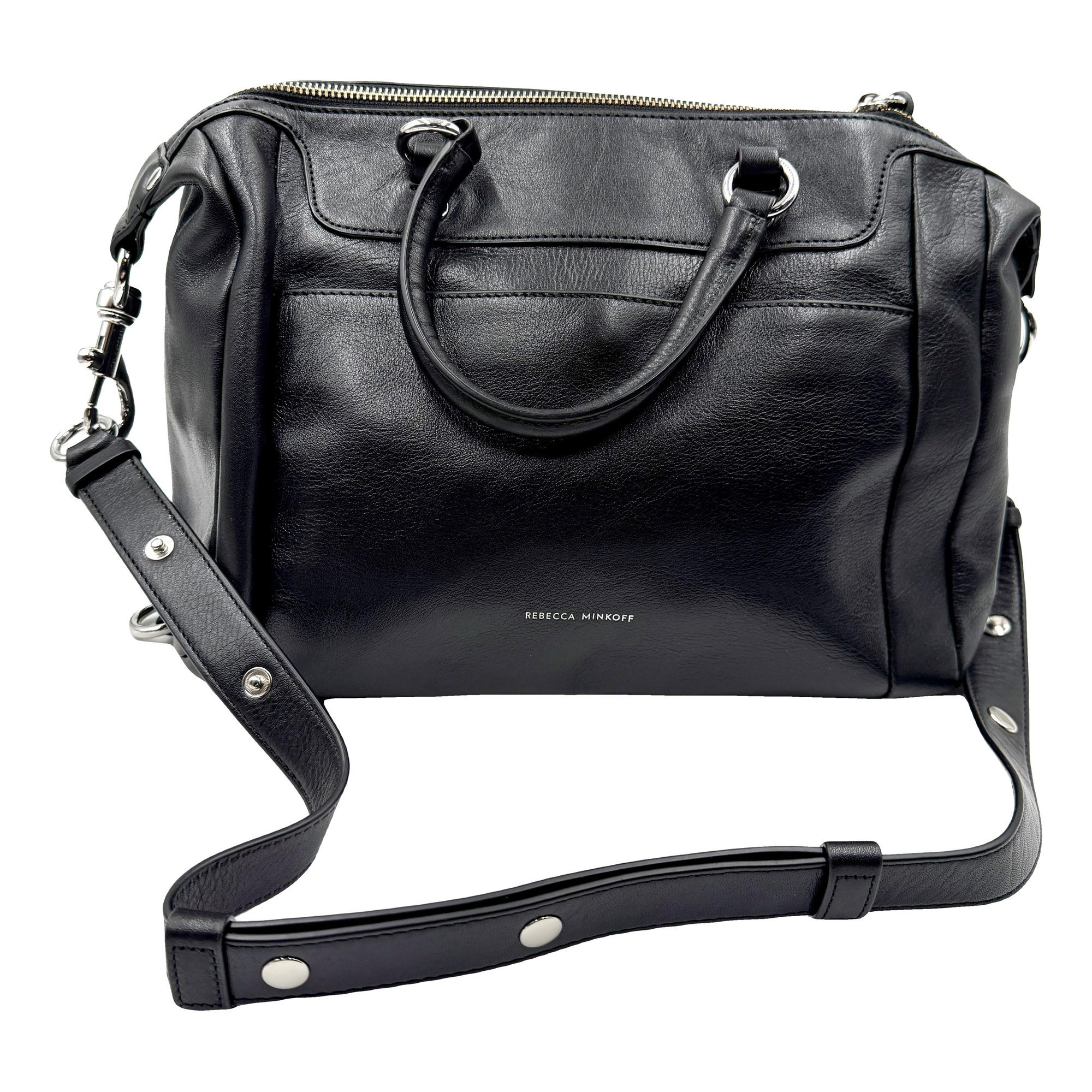 Leather satchel