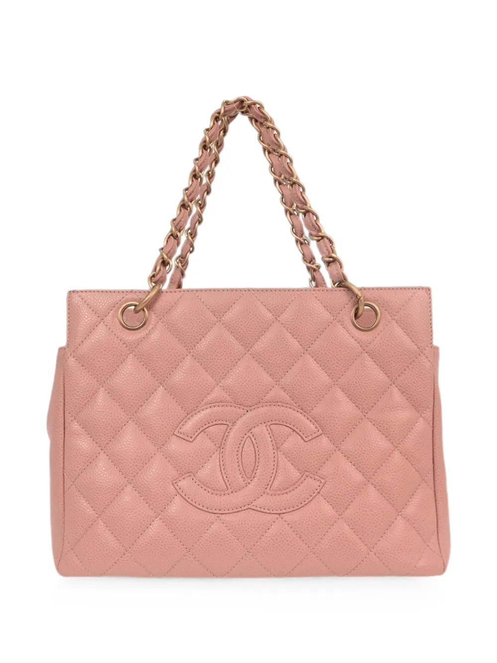 2000-2002 diamond-quilted leather handbag
