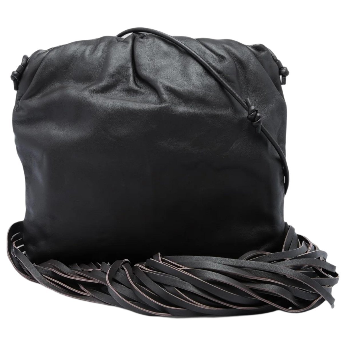 Bottega Veneta Fringe Pouch leather handbag