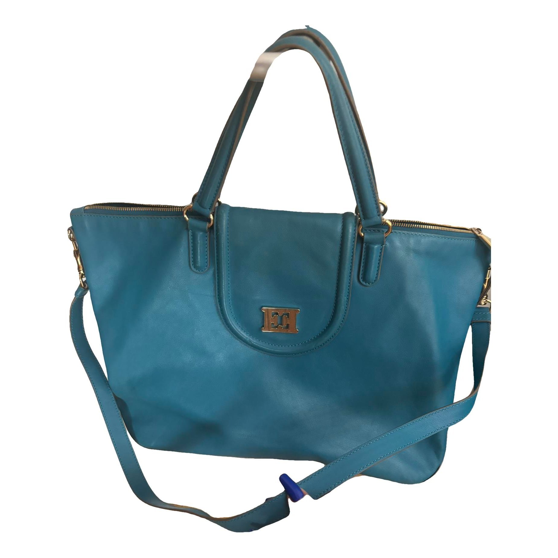 Leather tote