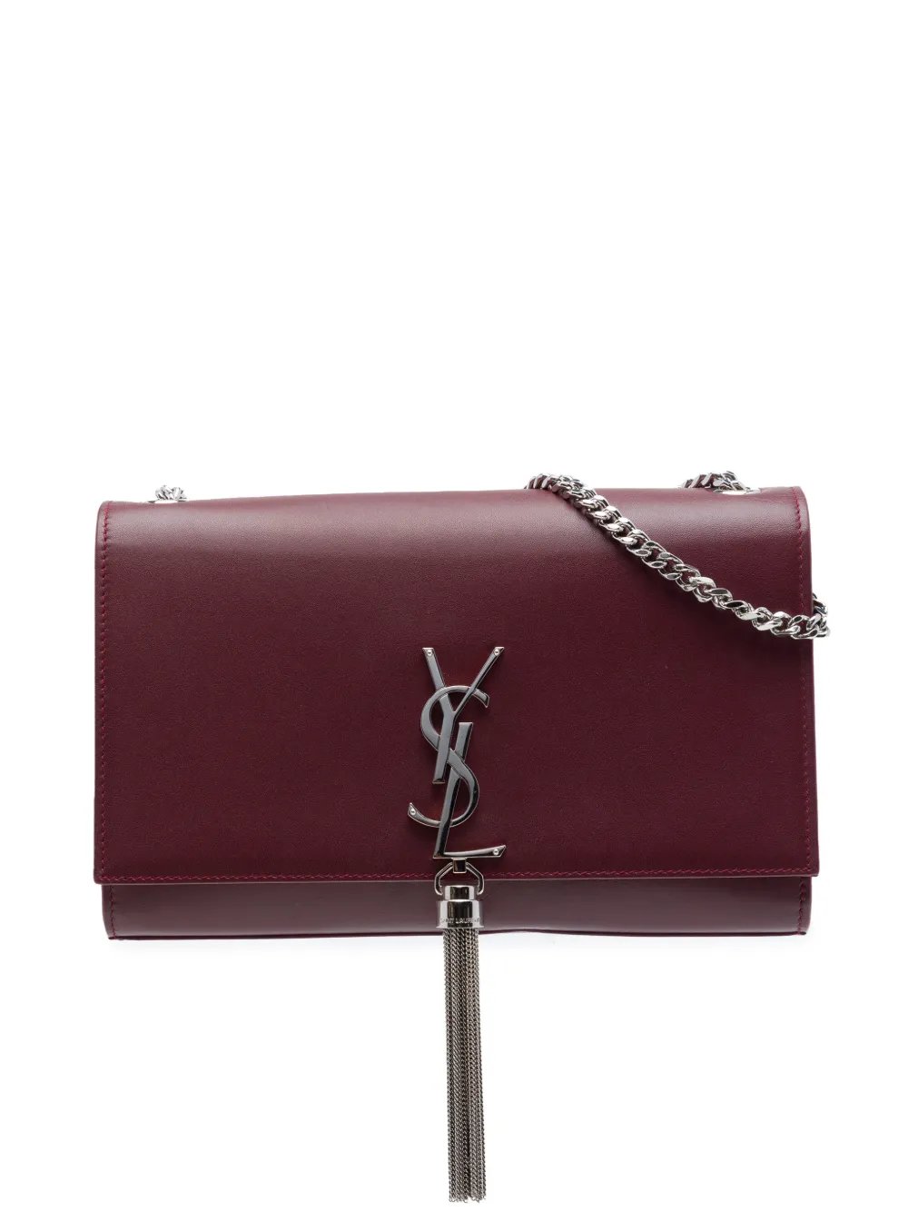 2017 Medium Smooth Calfskin Classic Monogram Kate Tassel crossbody bag