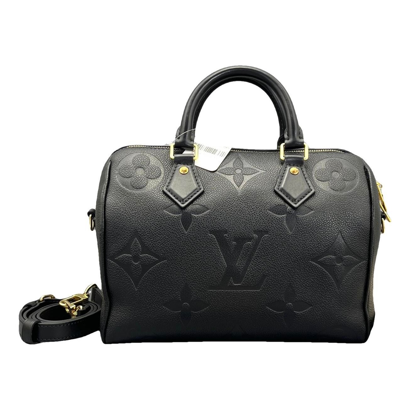 Speedy leather handbag