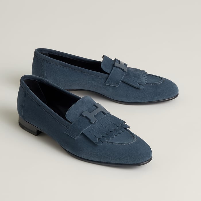 Bleu Céleste Mocassim Royal