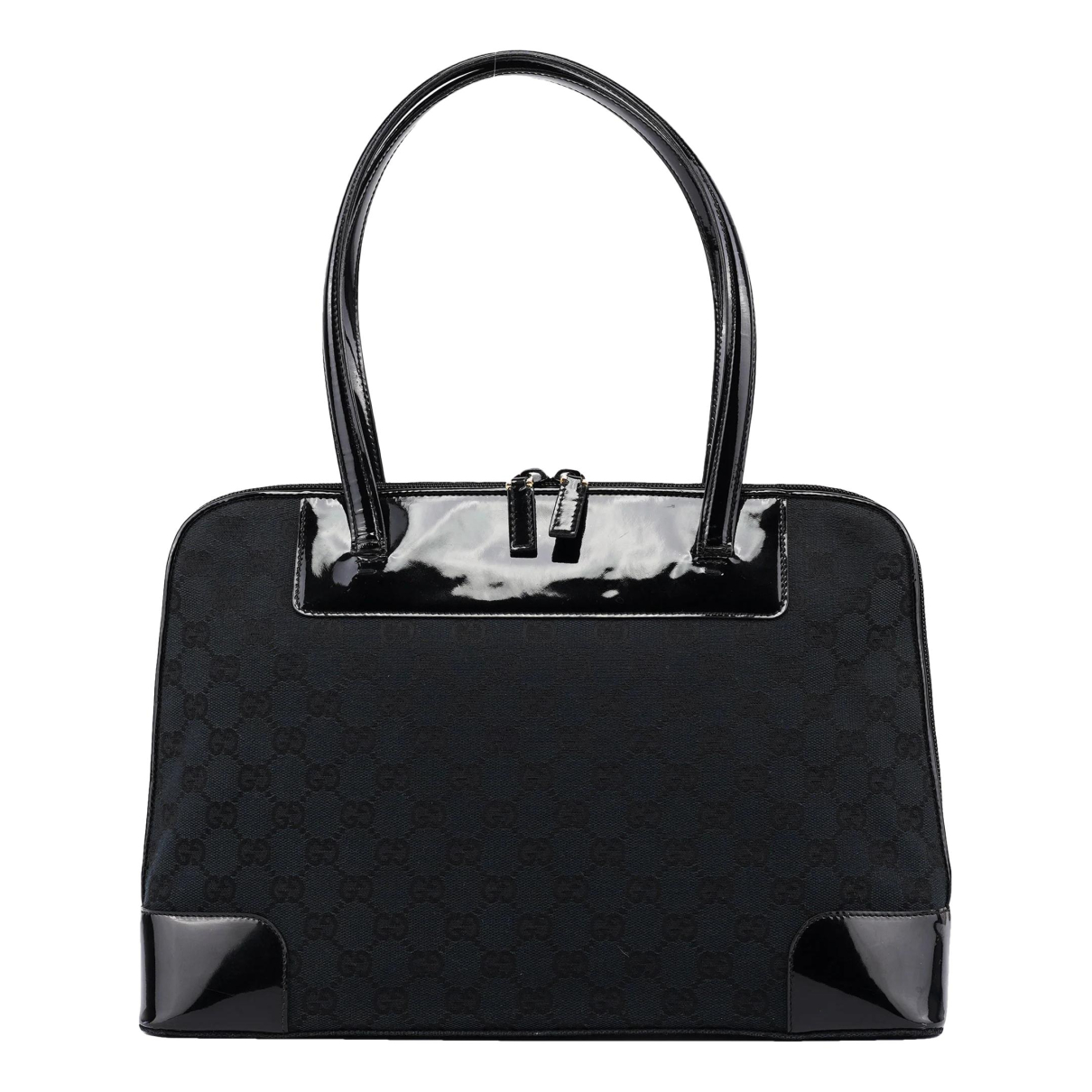 Jackie patent leather tote