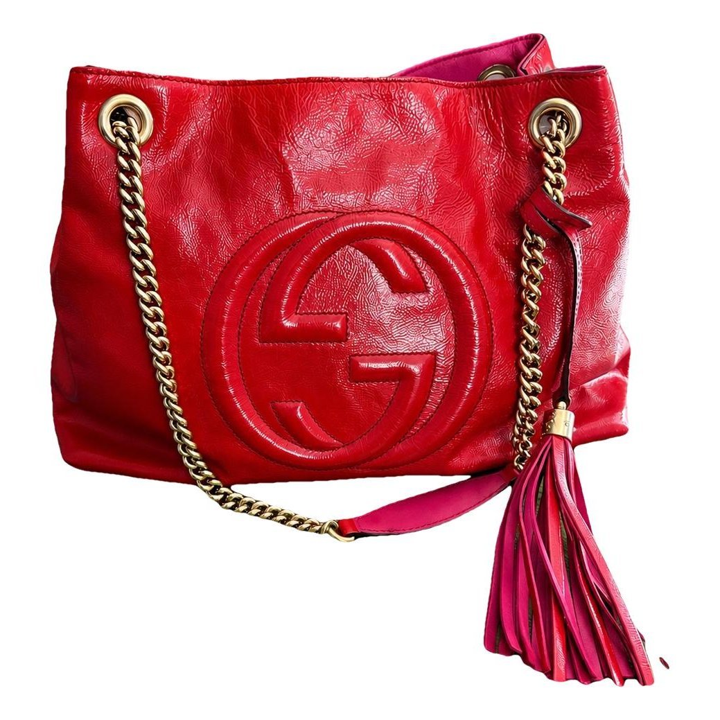Soho patent leather tote