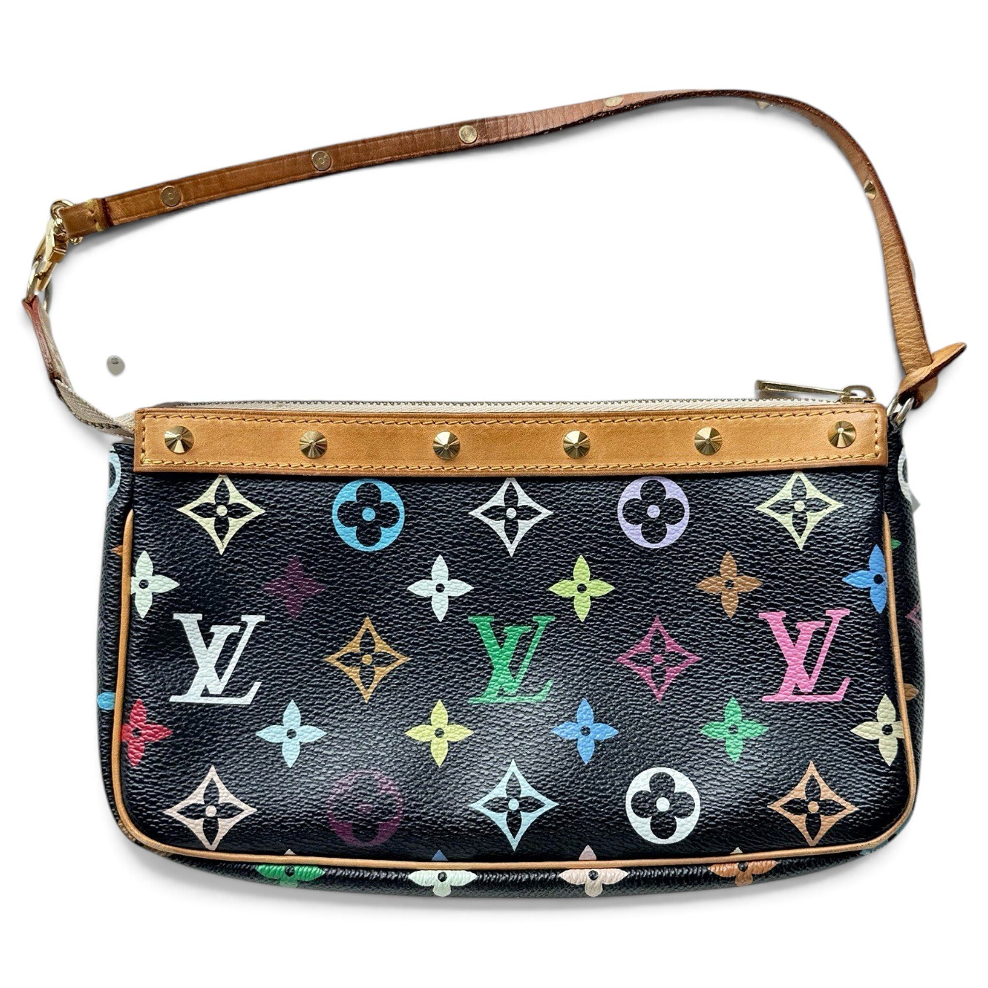 Pochette Accessoire leather handbag