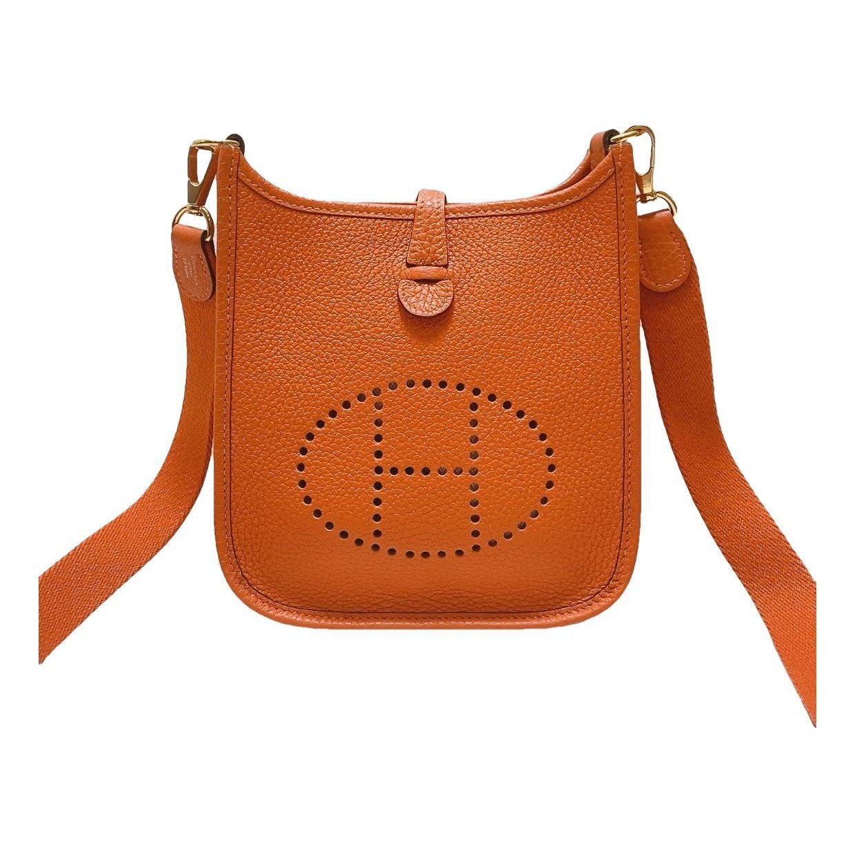 Evelyne leather handbag