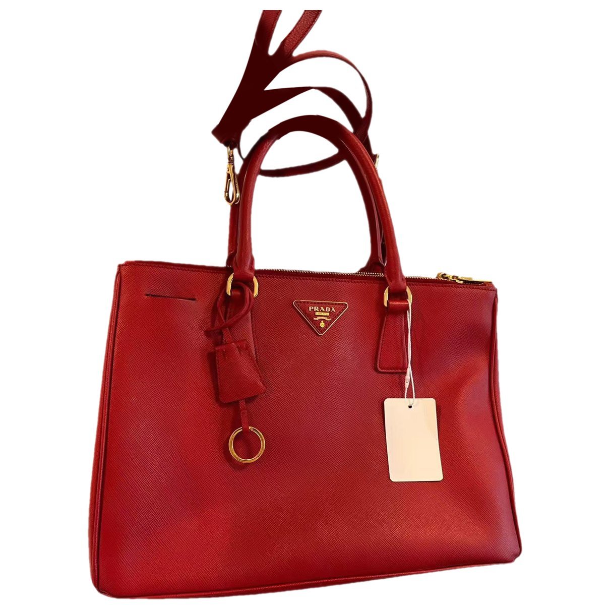 Bibliothèque leather handbag