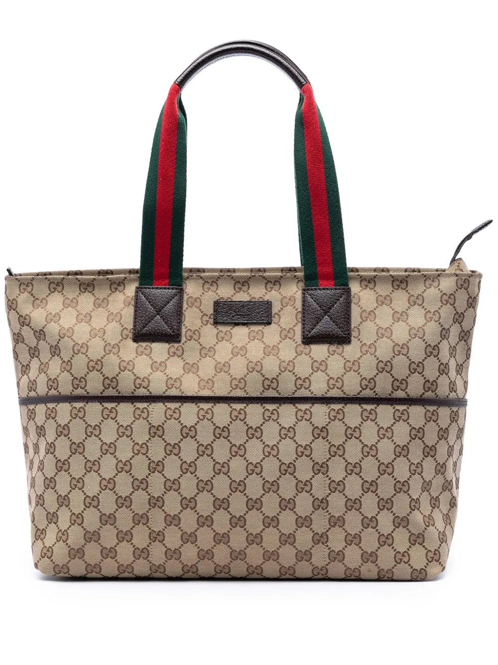 2016-2026 GG Canvas Web tote bag