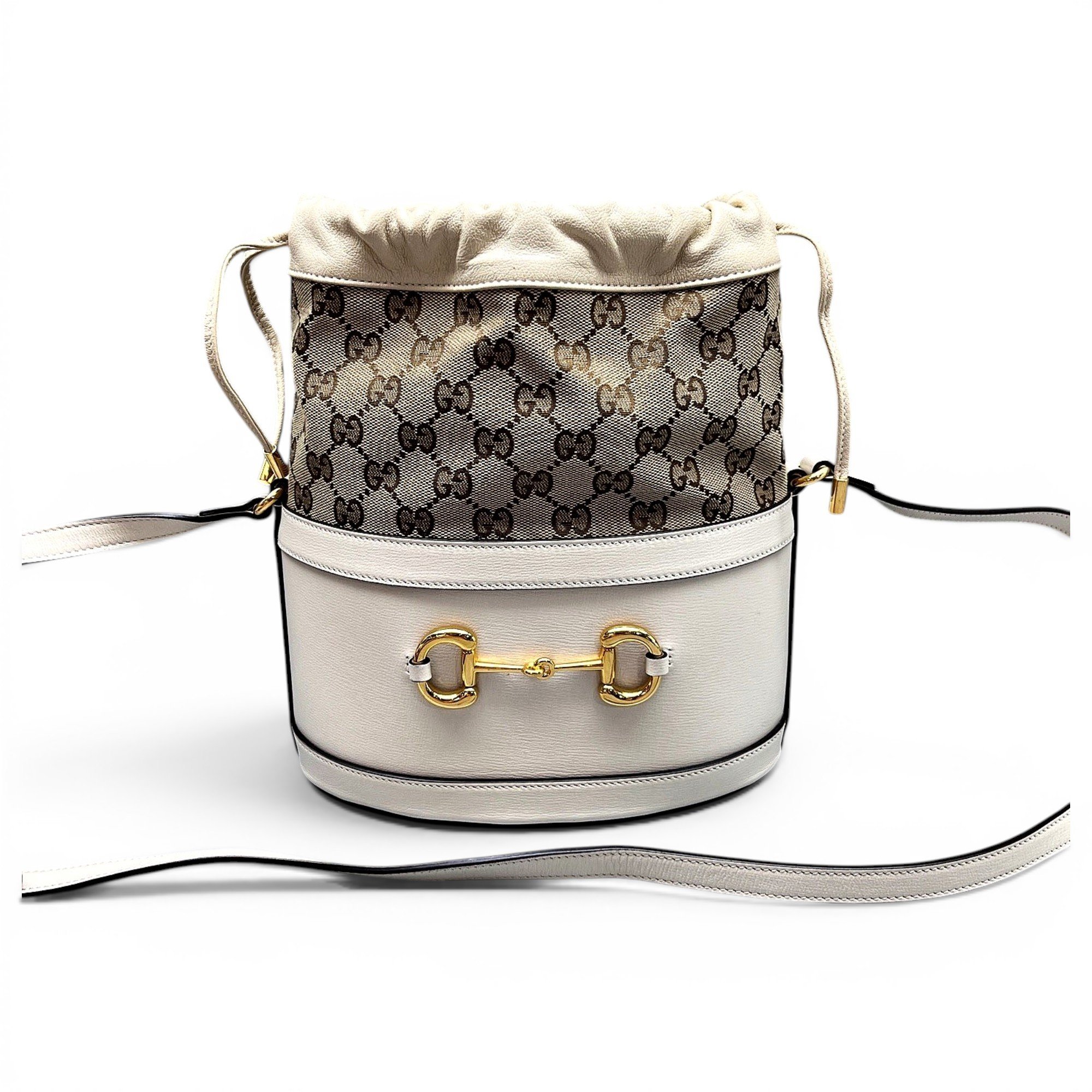 Horsebit 1955 Bucket leather handbag