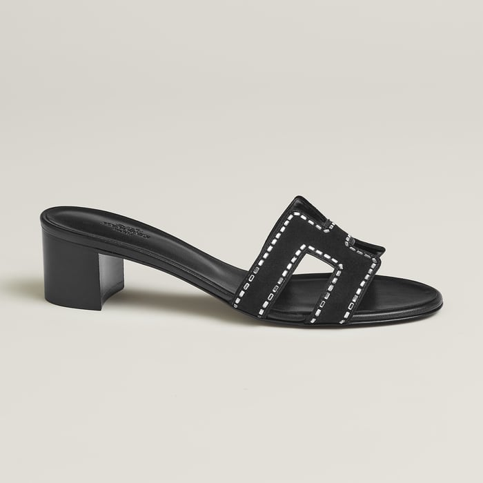 Noir Oasis Sandal