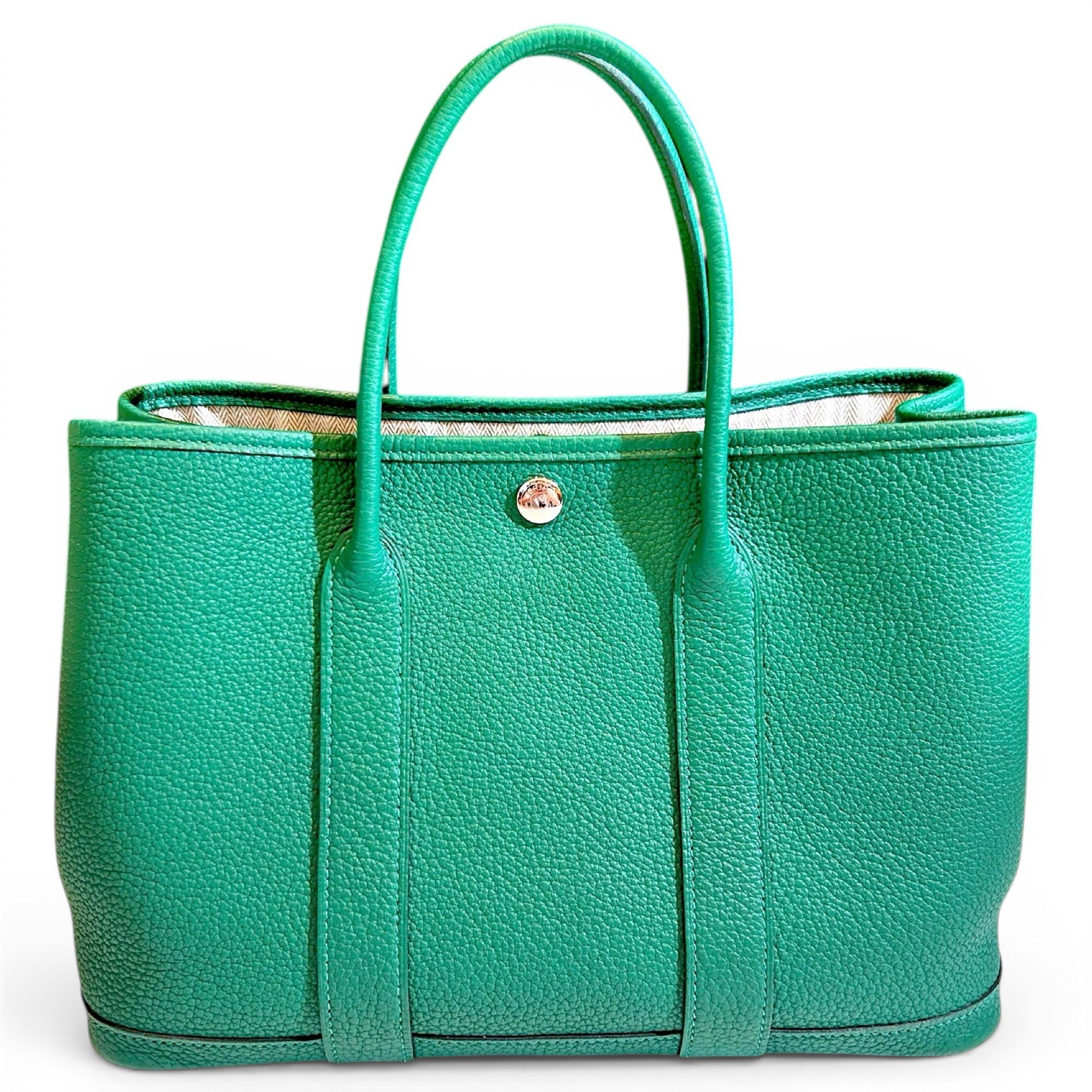 Garden Party leather tote