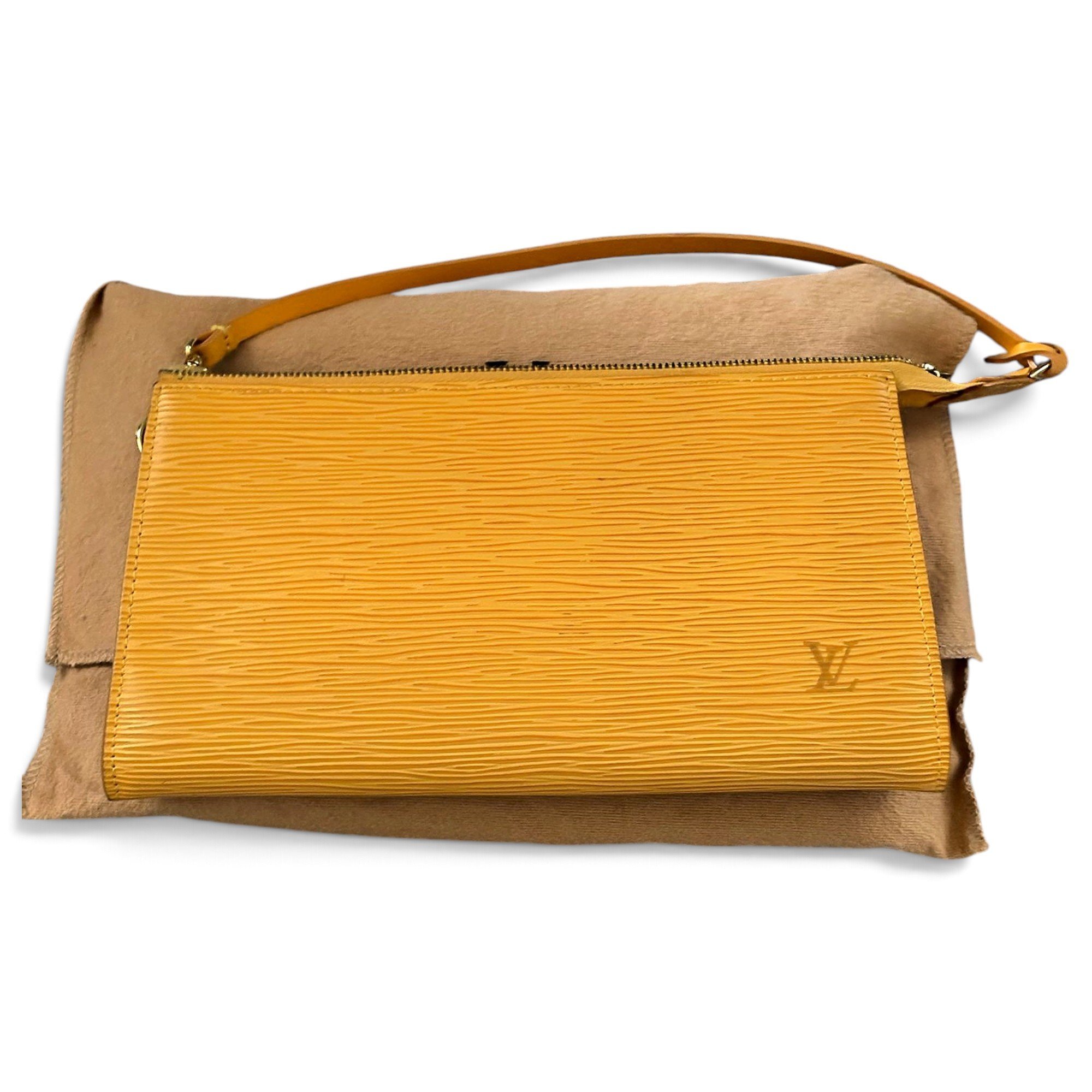 Pochette Accessoire leather handbag
