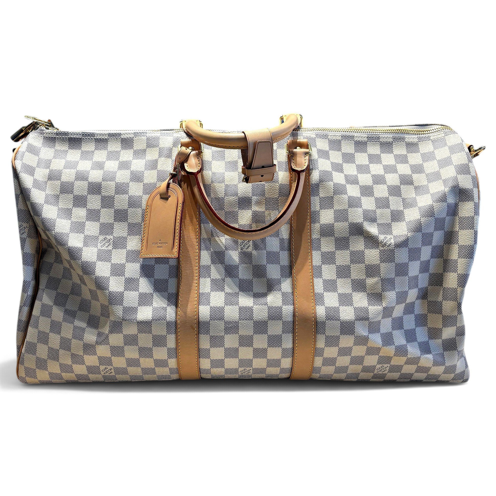 Keepall leather 48h bag