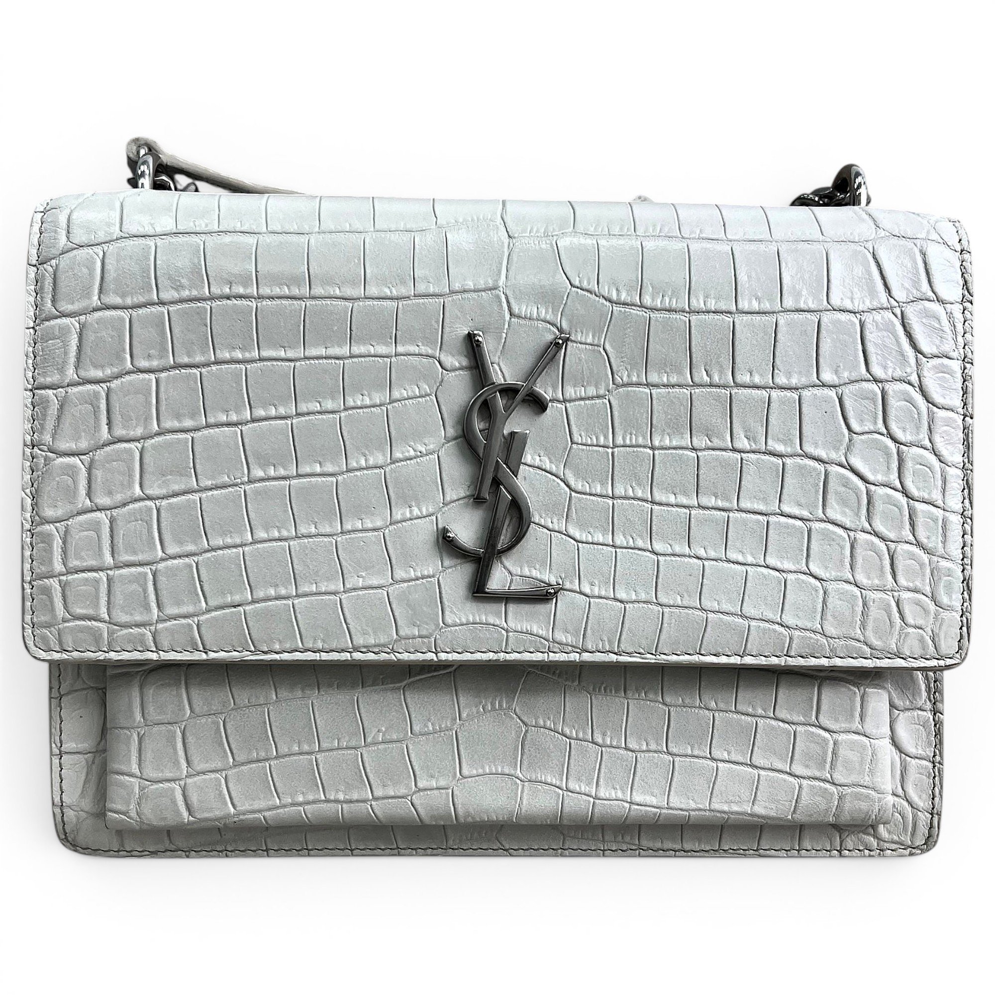 Sunset leather crossbody bag